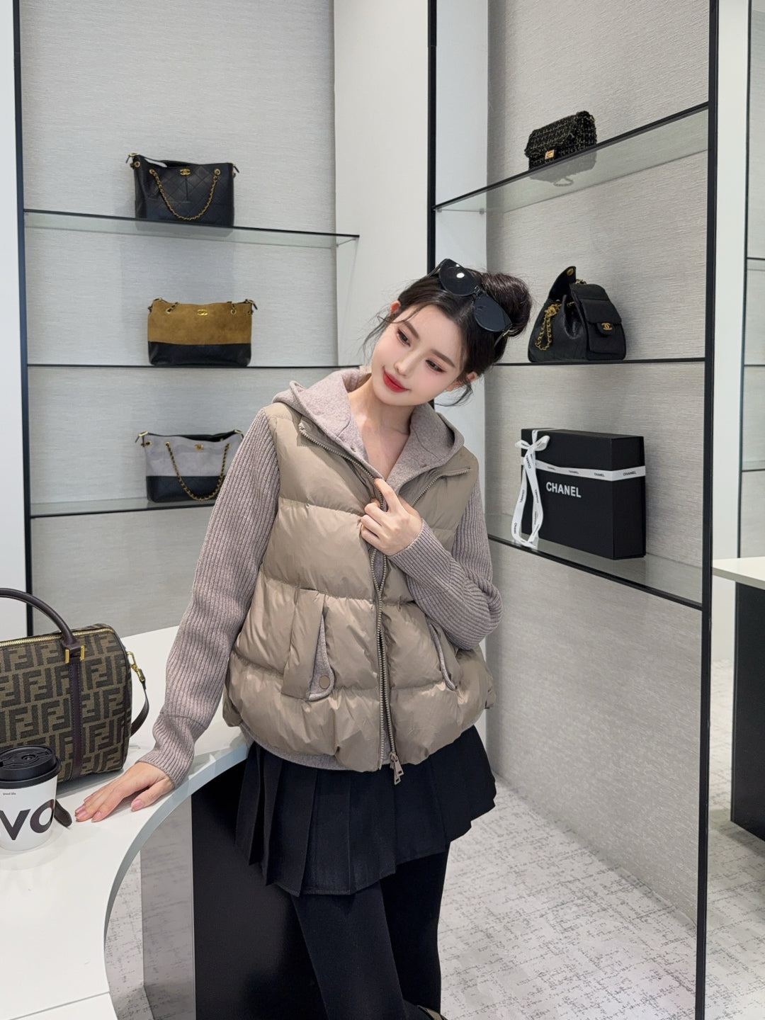 Loro NEW hooded down jacket