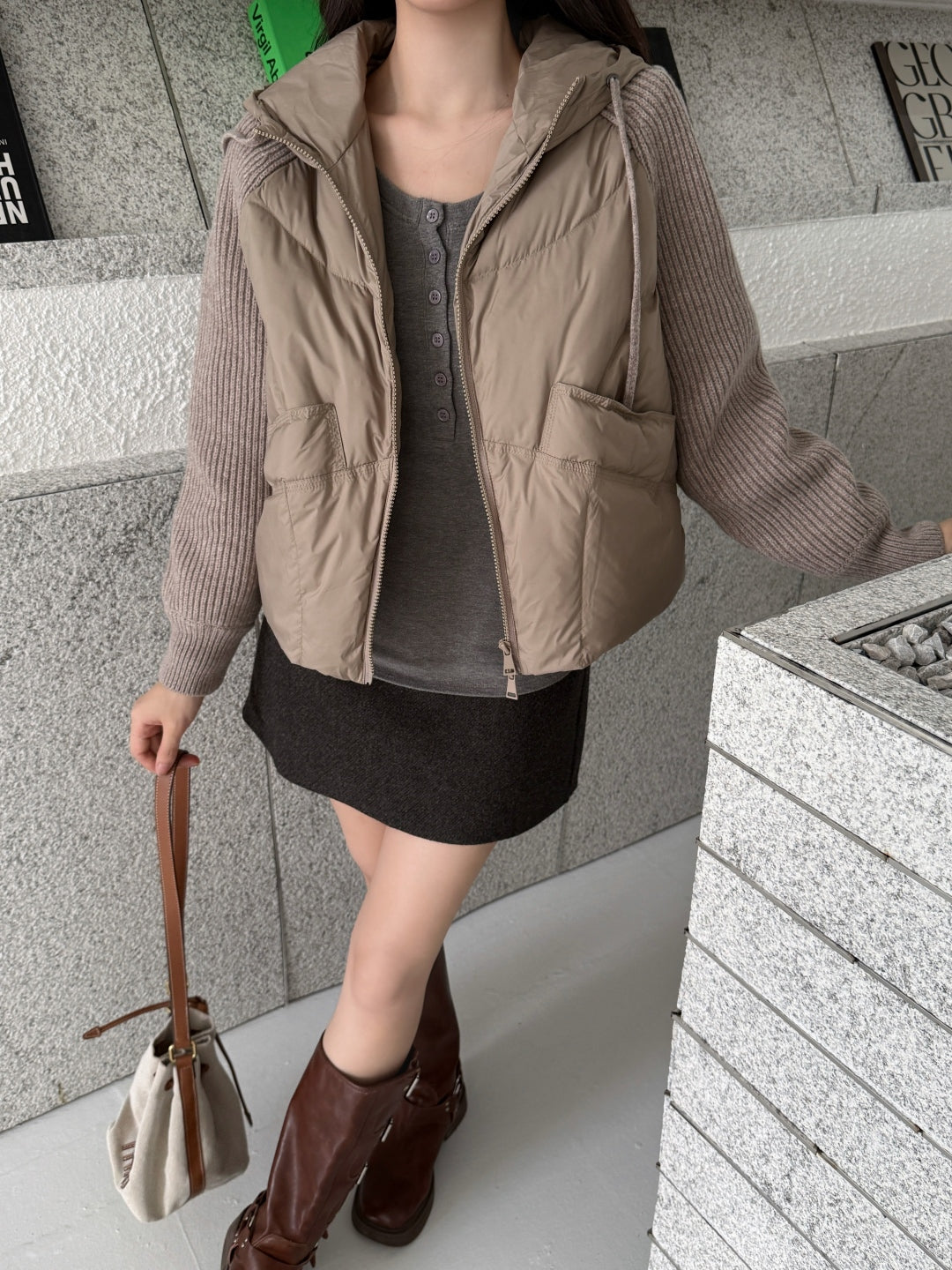 Loro NEW hooded down jacket