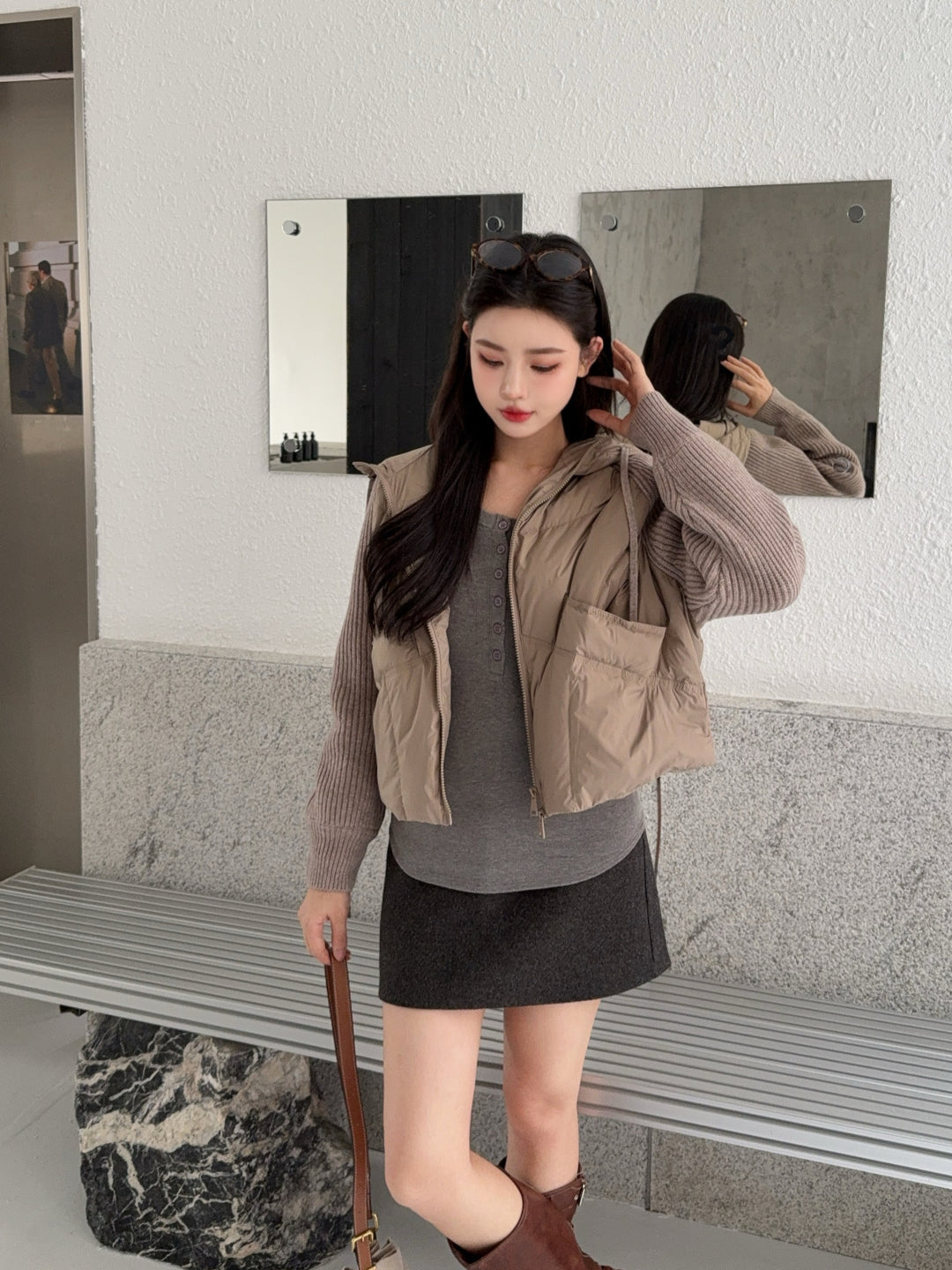 Loro NEW hooded down jacket