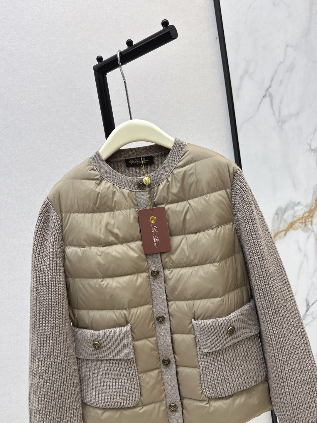 Loro NEW crew neck down jacket