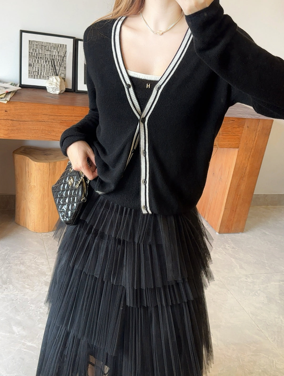 Herm NEW Cardigan + vest