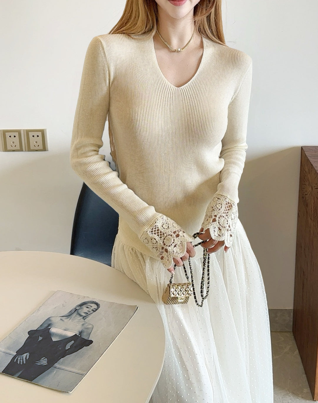 Miu NEW base sweater