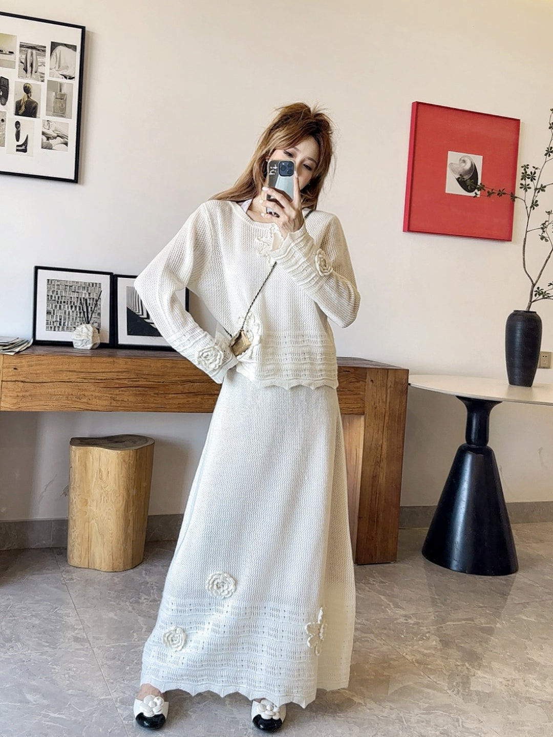 Va1en NEW knitted suit