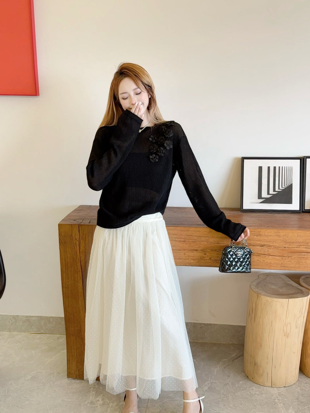 Chan NEW long-sleeved sweater