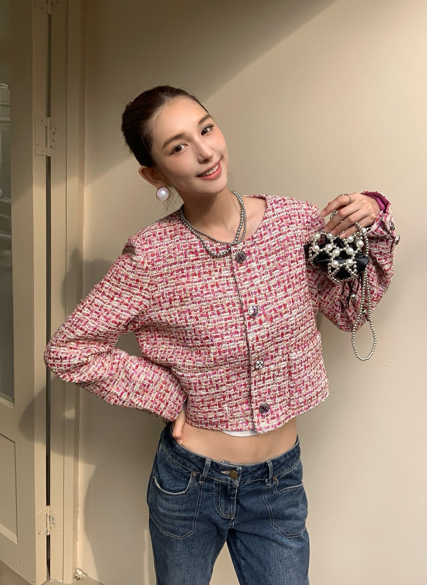 Chan NEW woven jacket