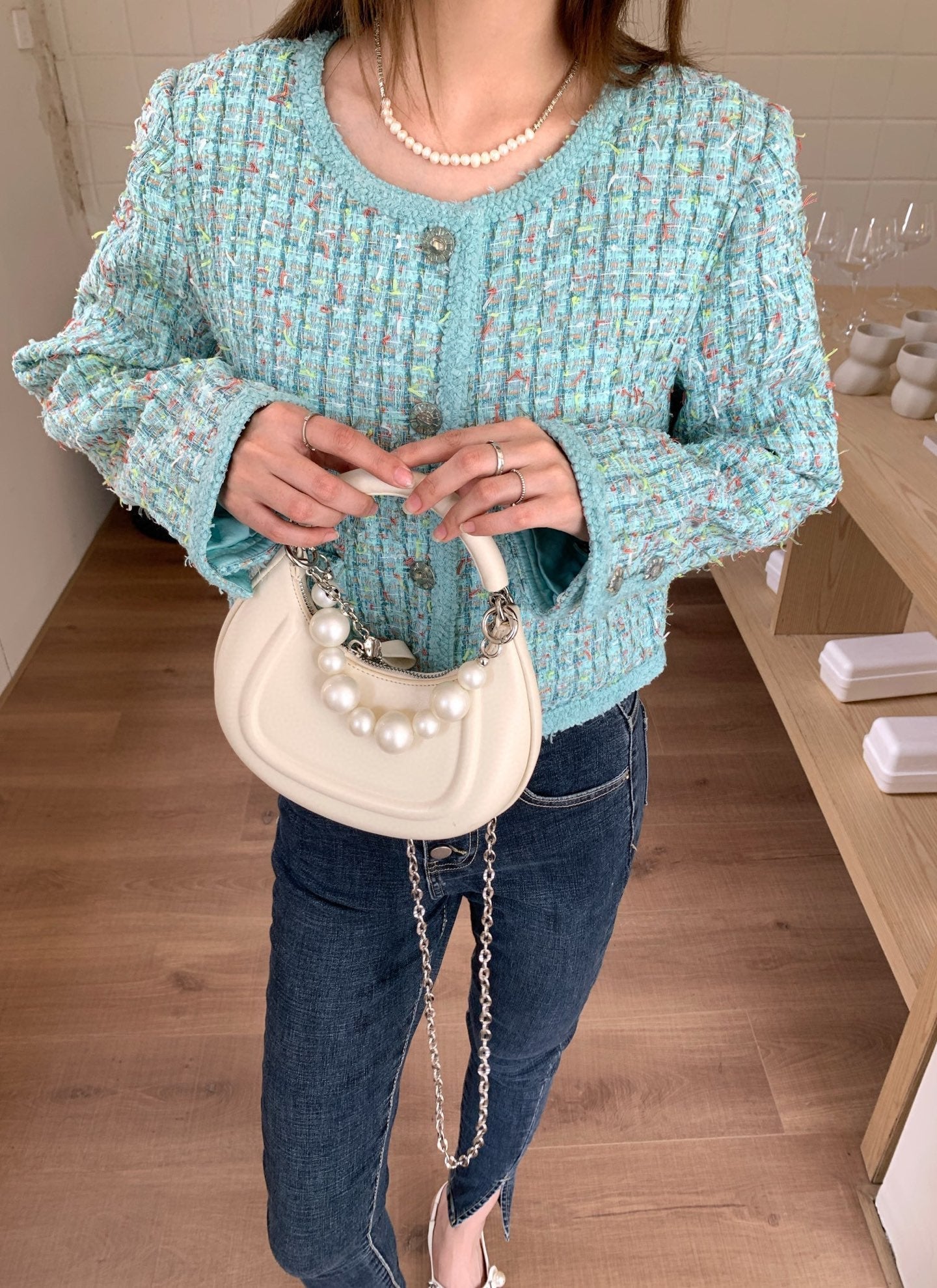 Chan NEW woven jacket