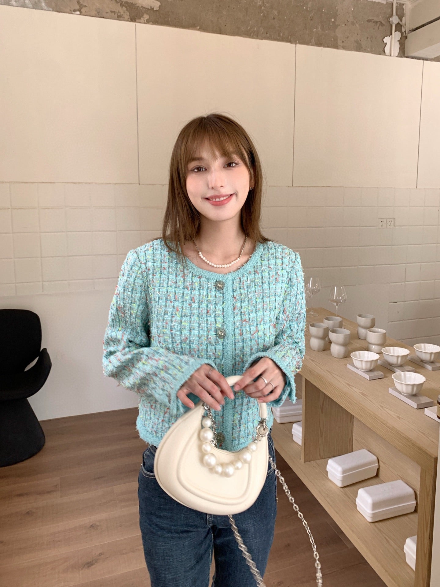 Chan NEW woven jacket