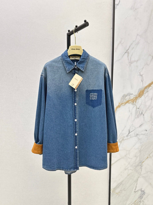 Miu NEW denim shirt