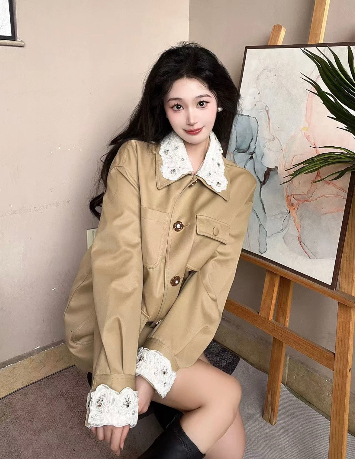 Va1en NEW windbreaker jacket