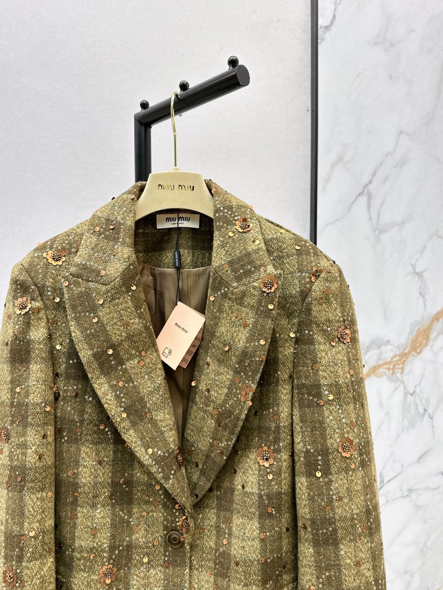 Miu NEW sequined blazer