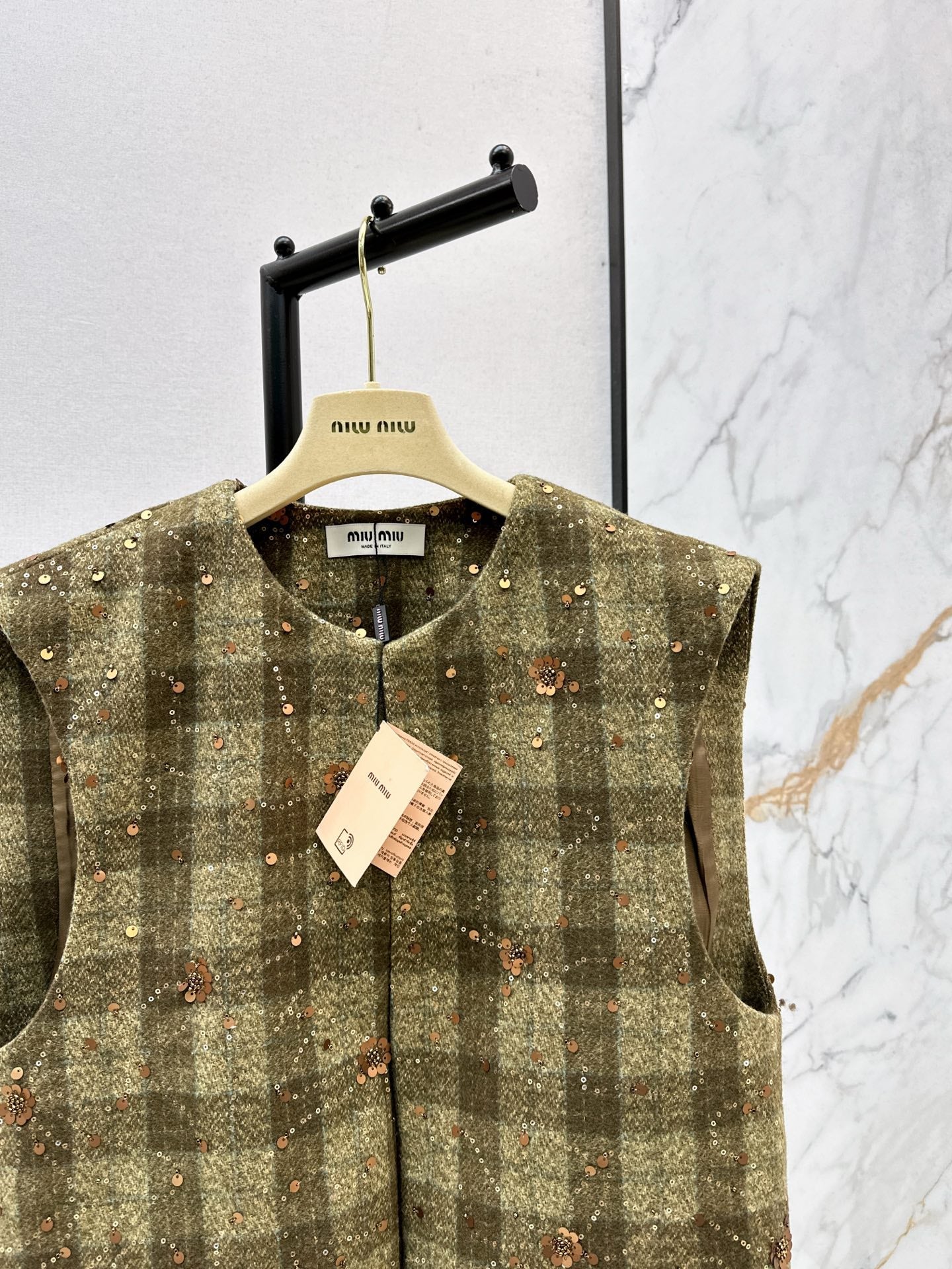 Miu NEW sequined vest