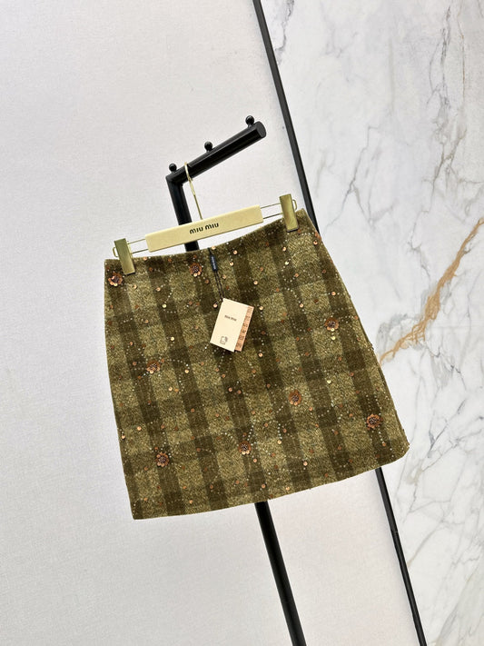 Miu NEW sequin skirt