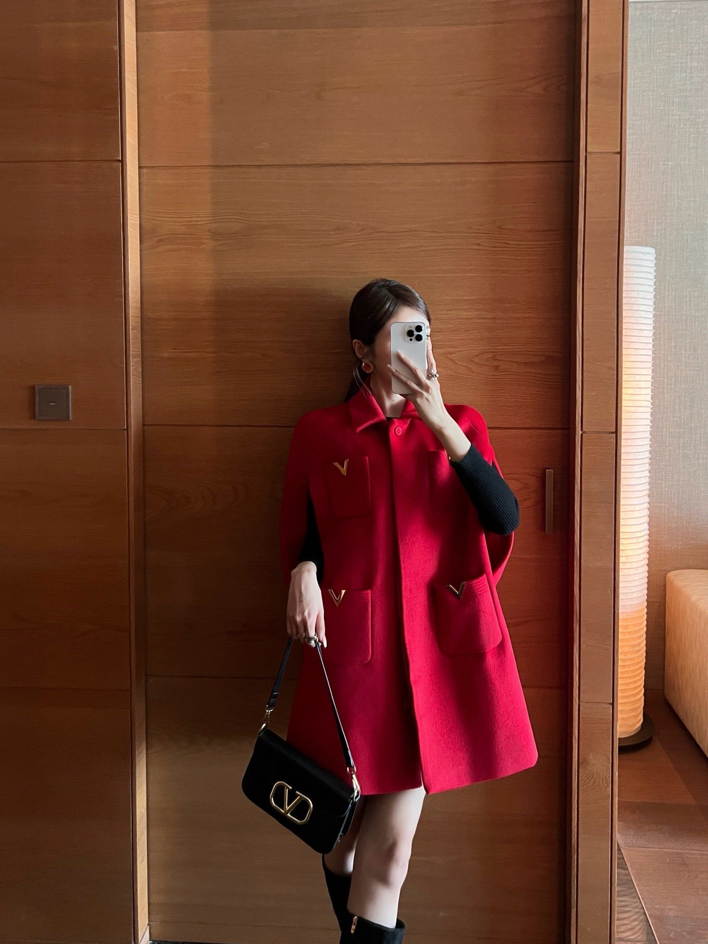 Va1en NEW  Cape-style coat