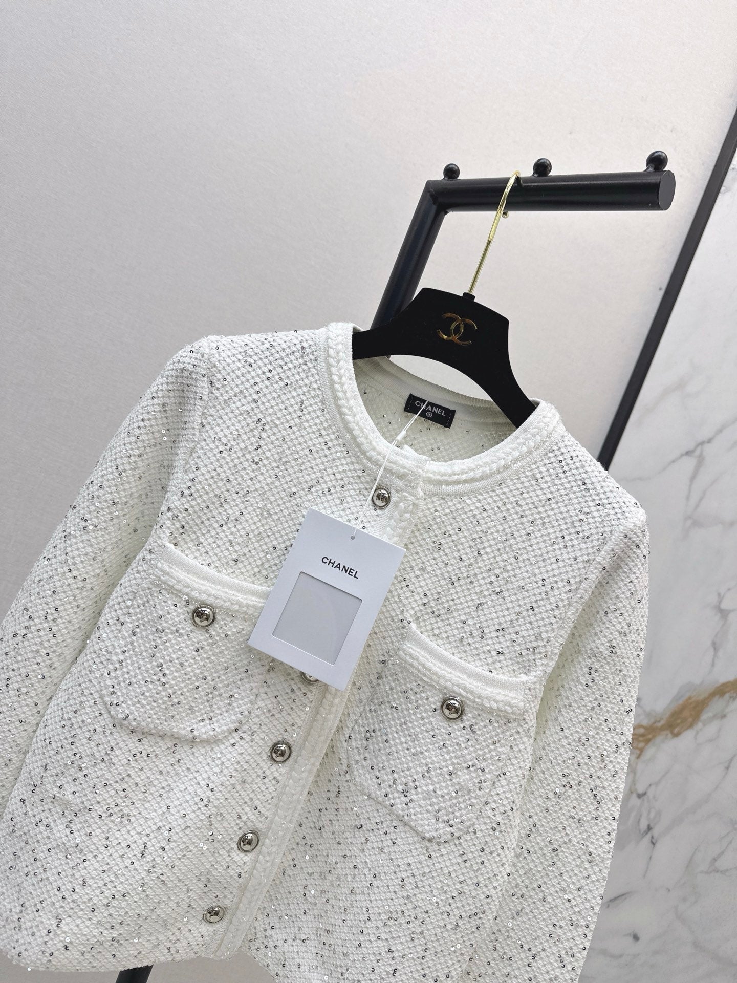 Chan NEW  sequined cardigan