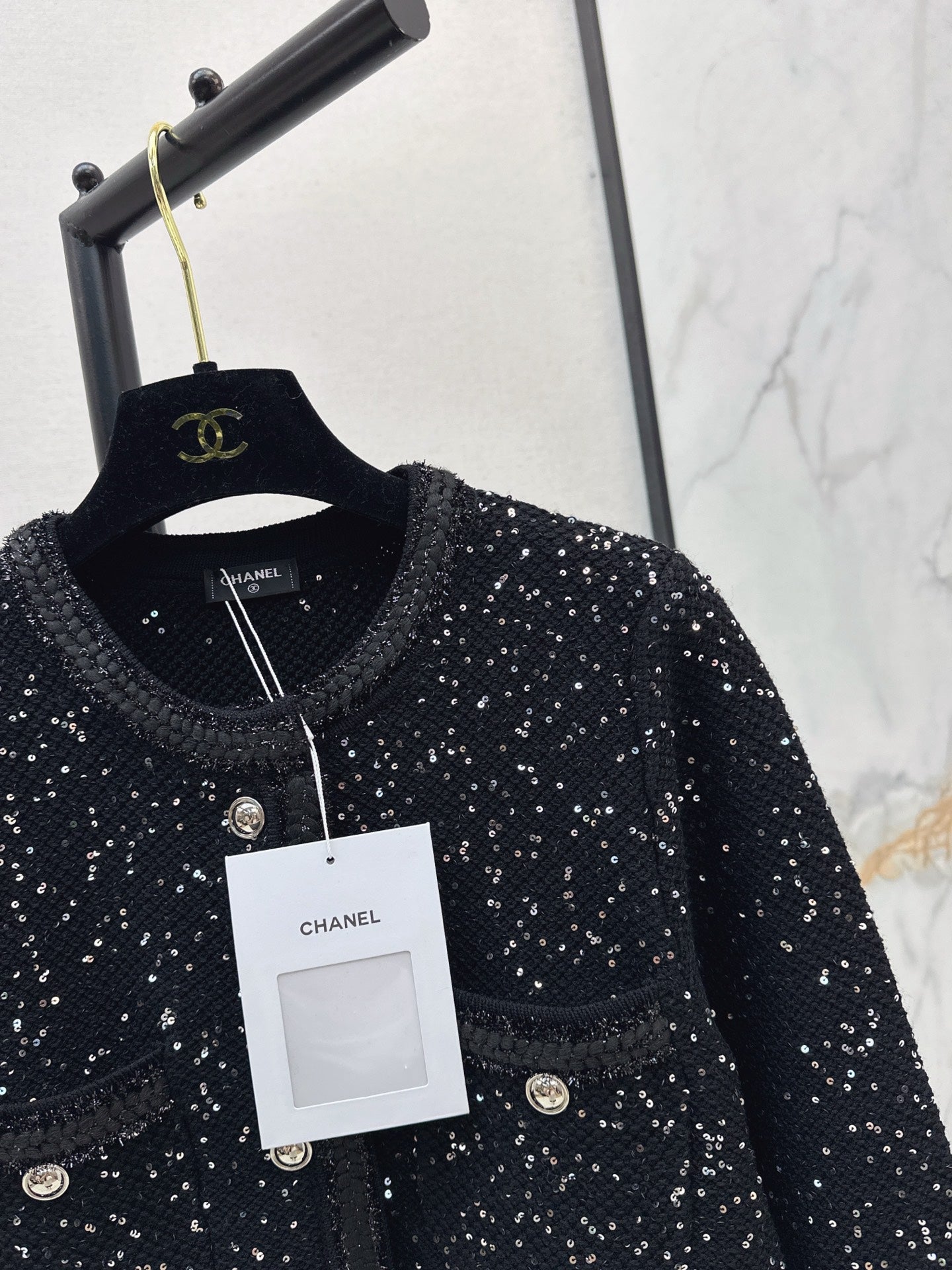 Chan NEW  sequined cardigan