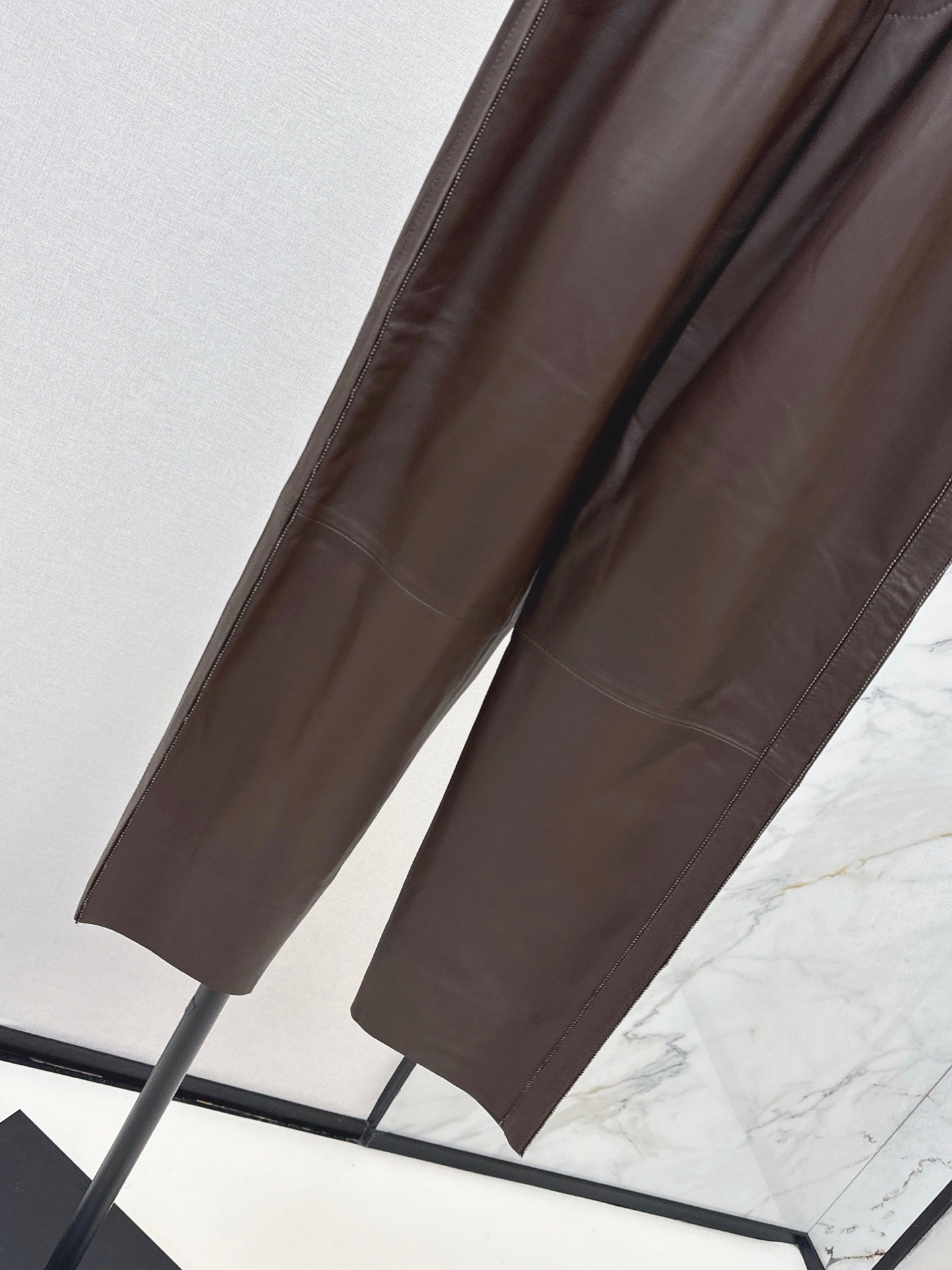 Brun NEW  leather pants
