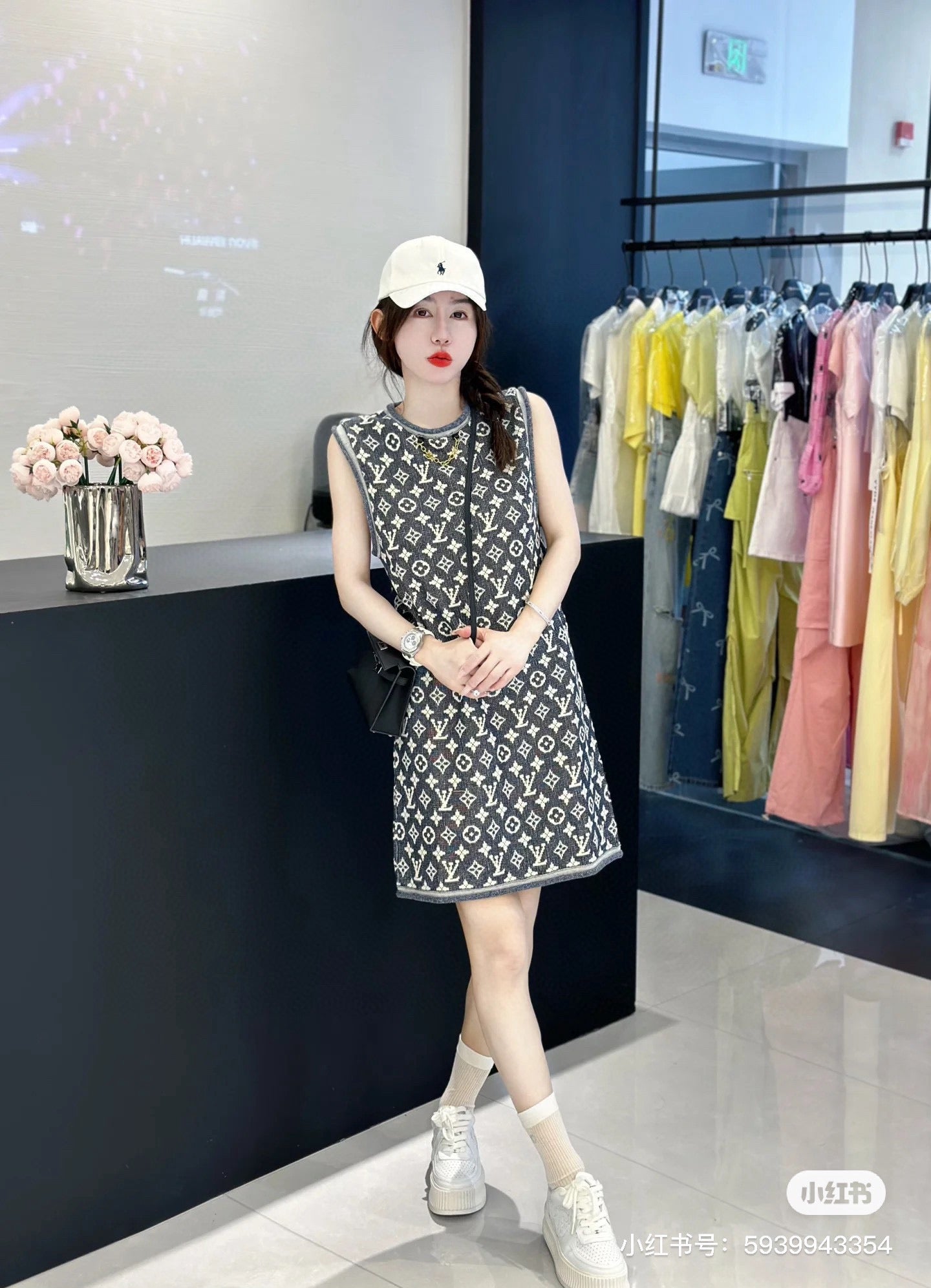 Louis 25fw vest dress