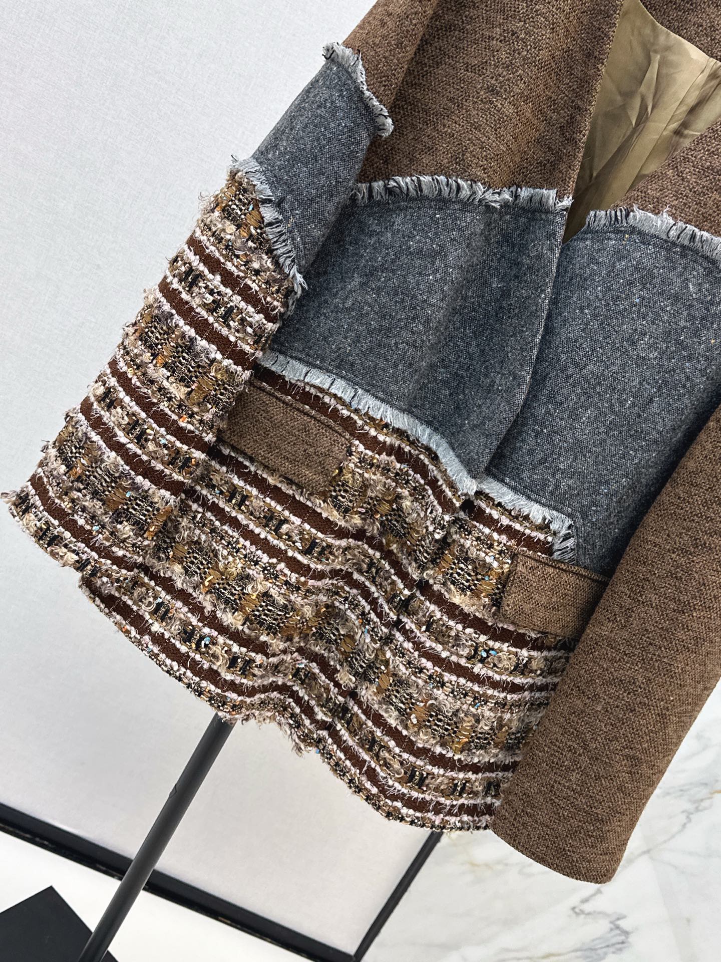 25Ss NEW woven blazer