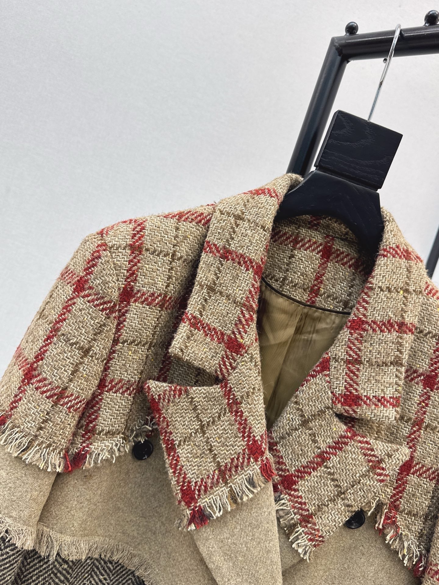 25Ss NEW color-block coat