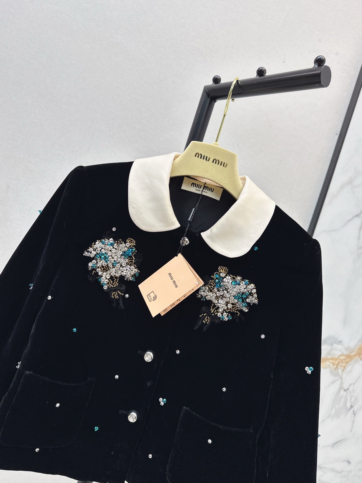 Miu NEW velvet jacket