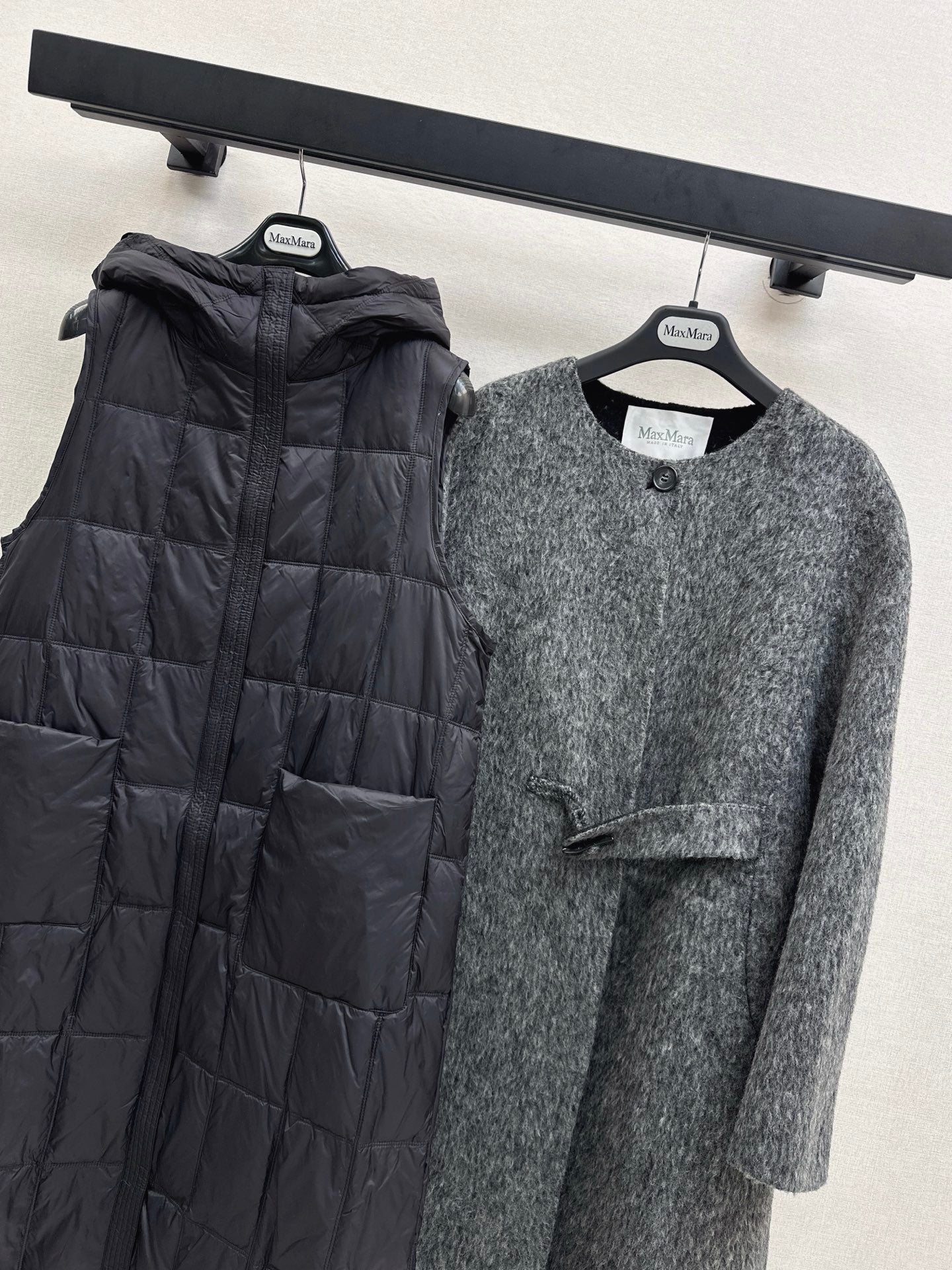 Max NEW Down liner + cashmere coat