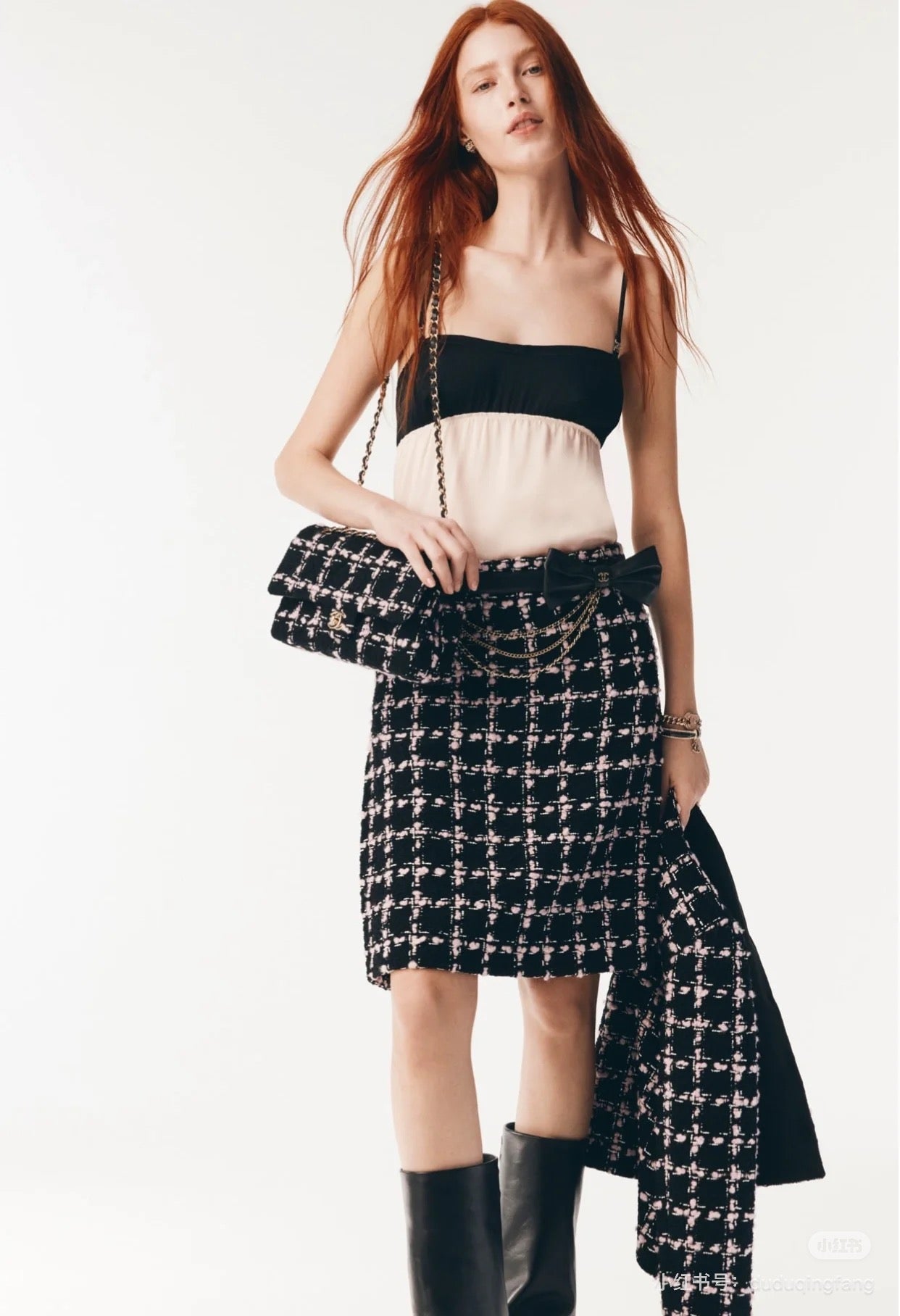 Chan NEW woven skirt
