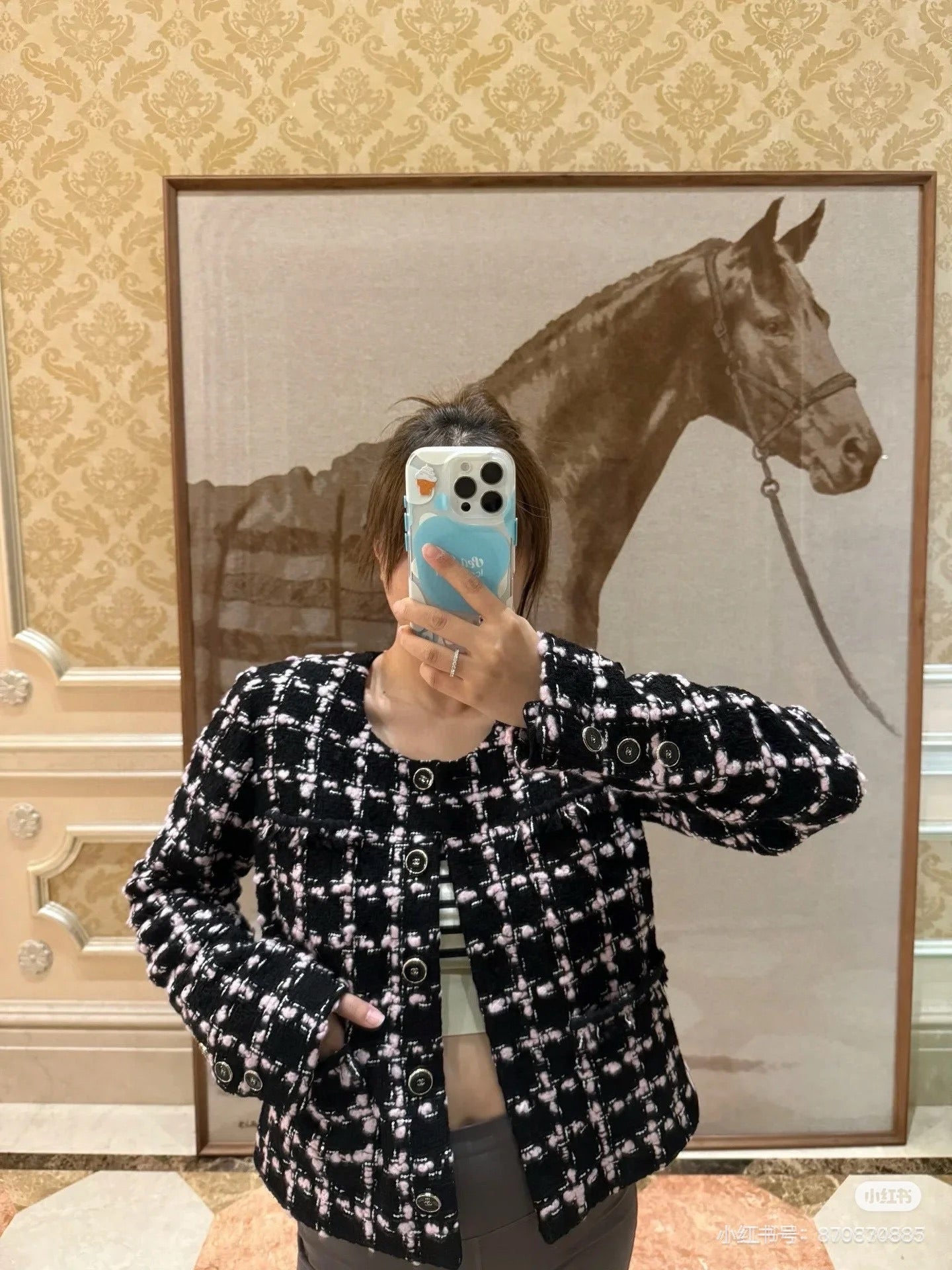 Chan NEW woven jacket