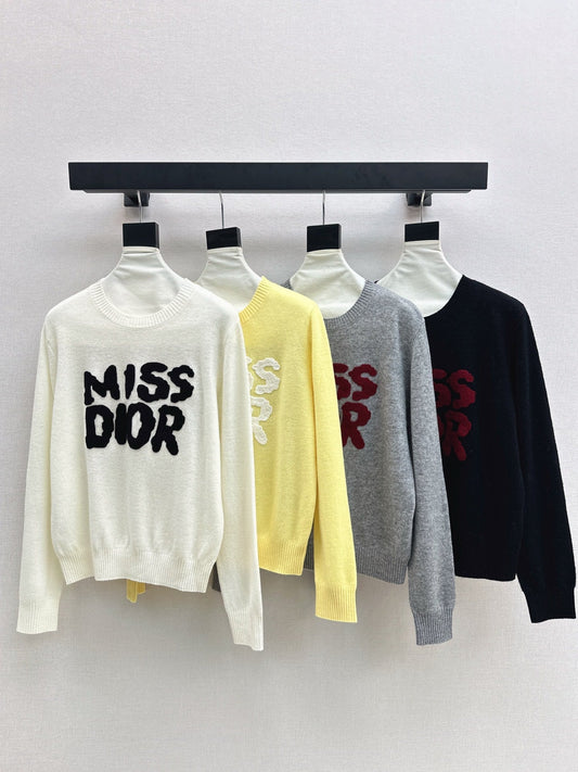 CD NEW embroidered logo sweater