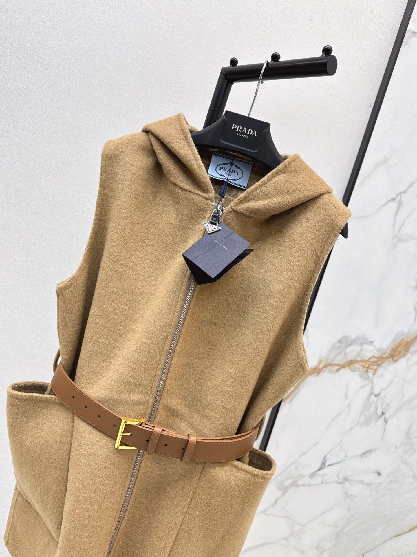 Pra NEW Hooded wool vest