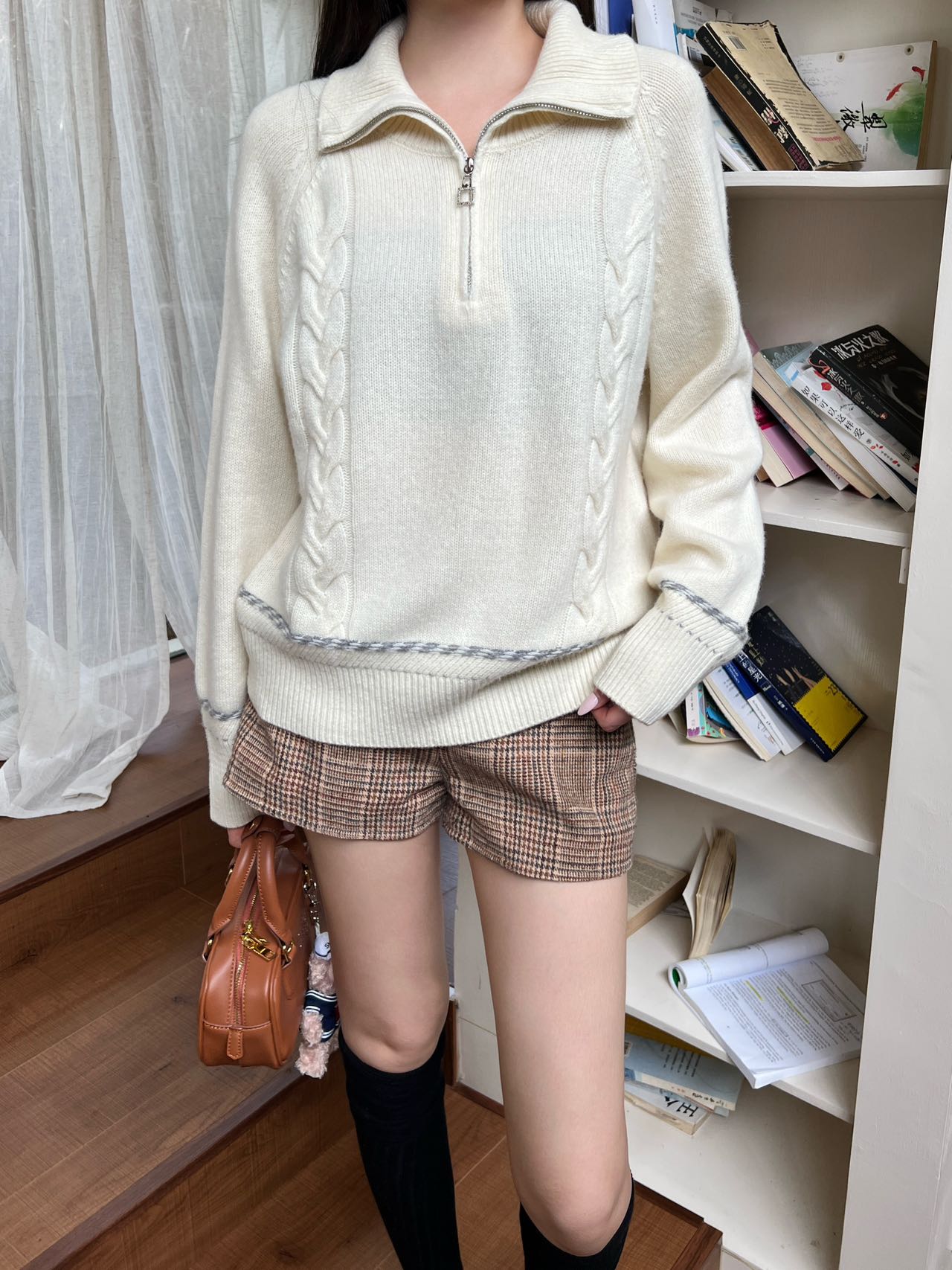 Loro NEW zipper sweater