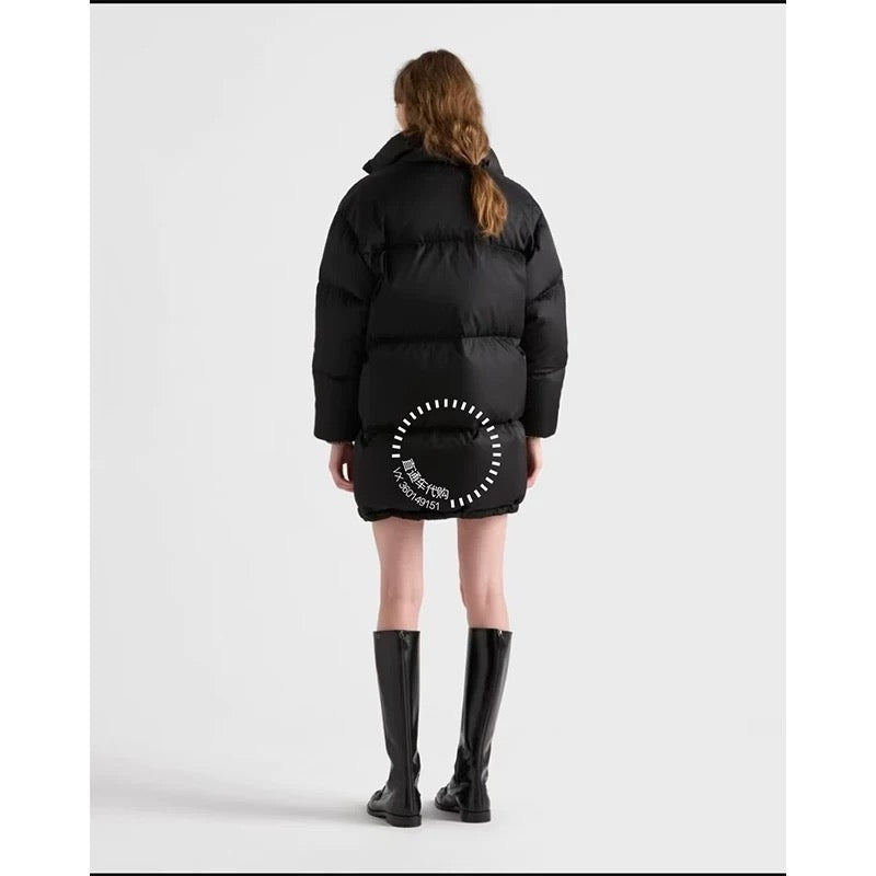 Pra NEW Down jacket with a belt