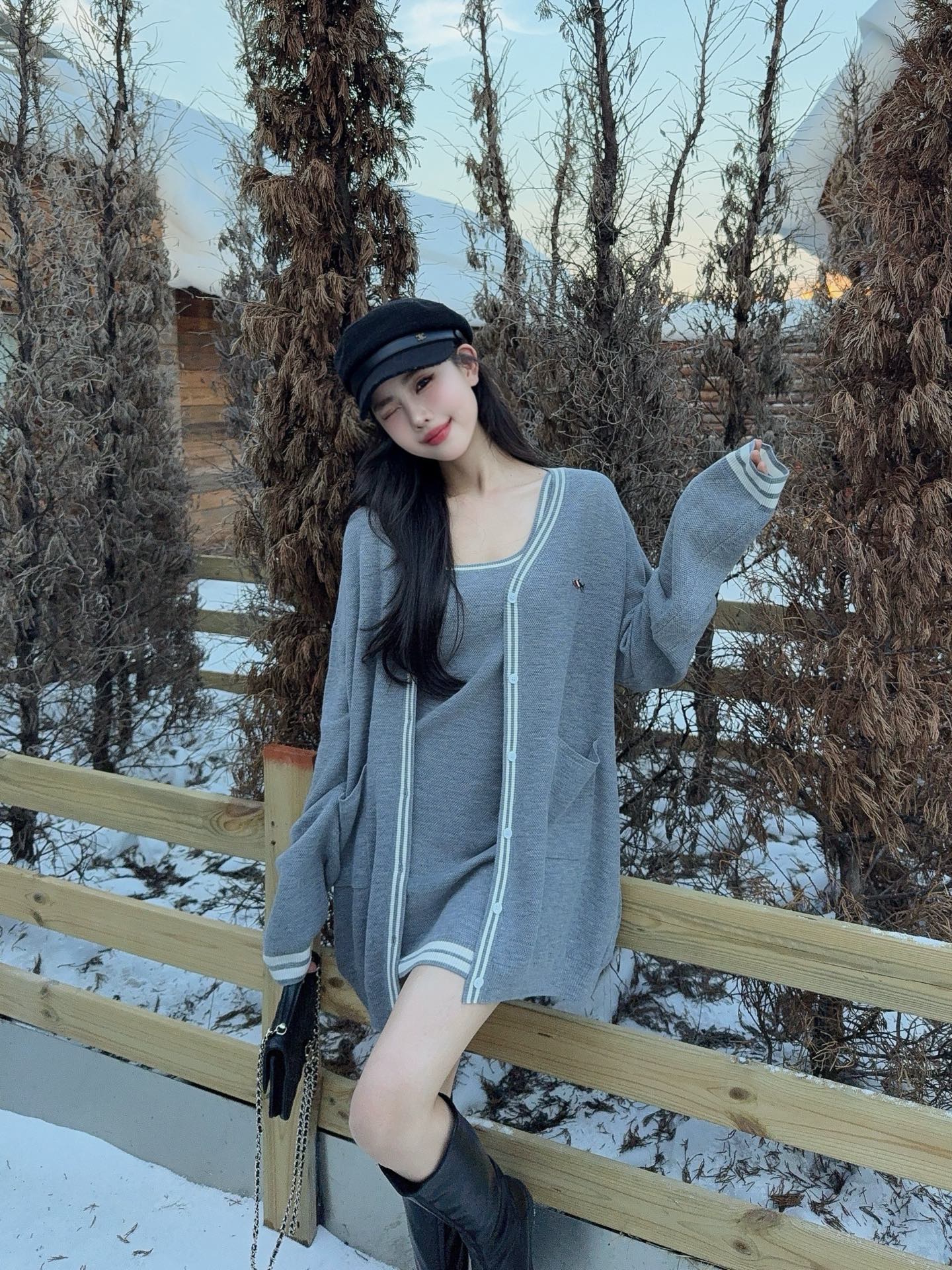 Thom NEW Cardigan vest set