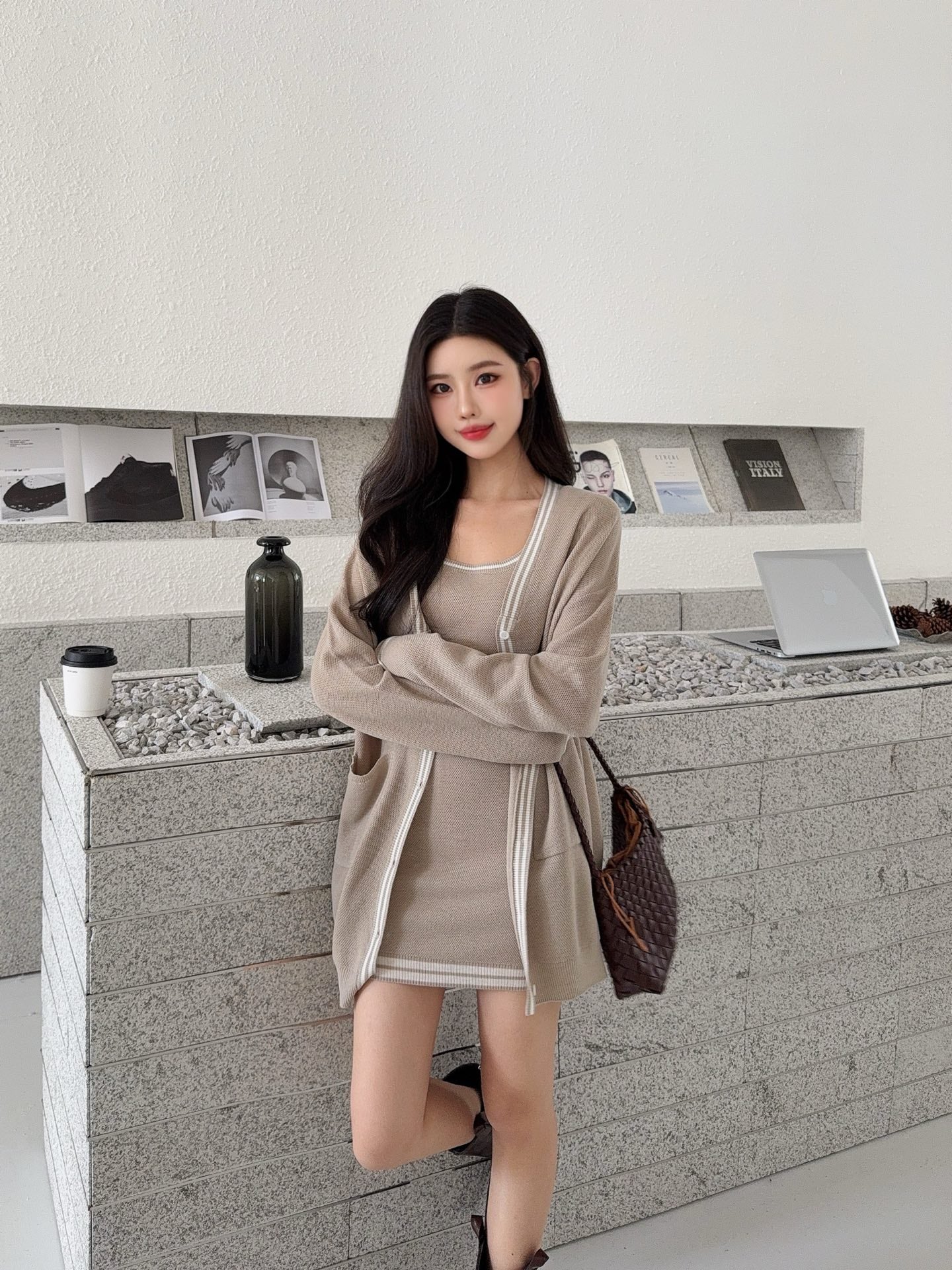 Thom NEW Cardigan vest set