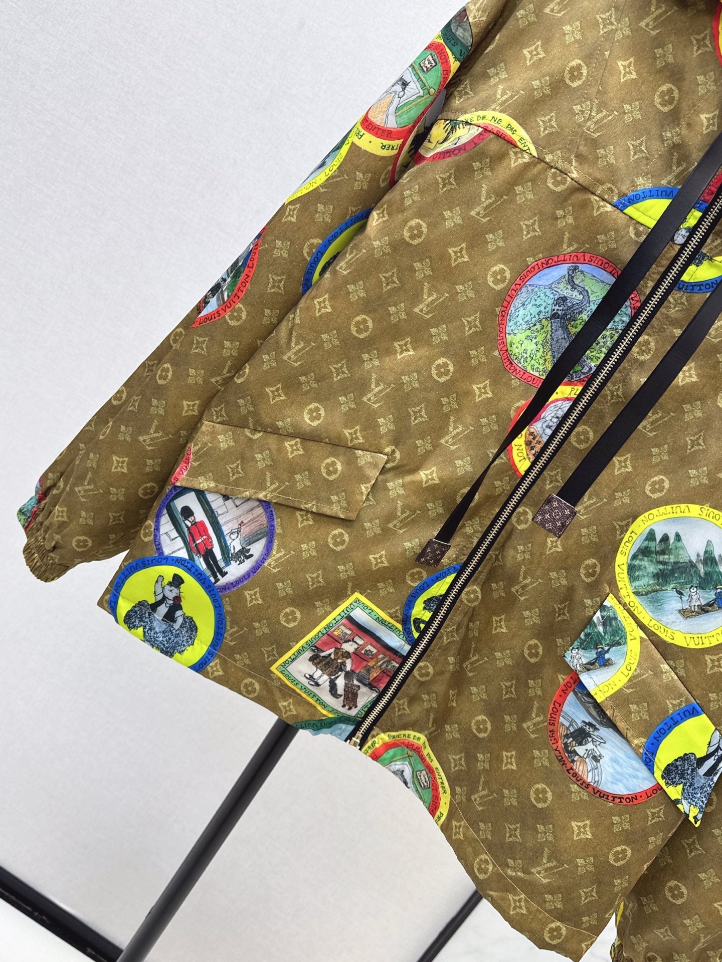 Louis NEW Letter Hoodie Jacket