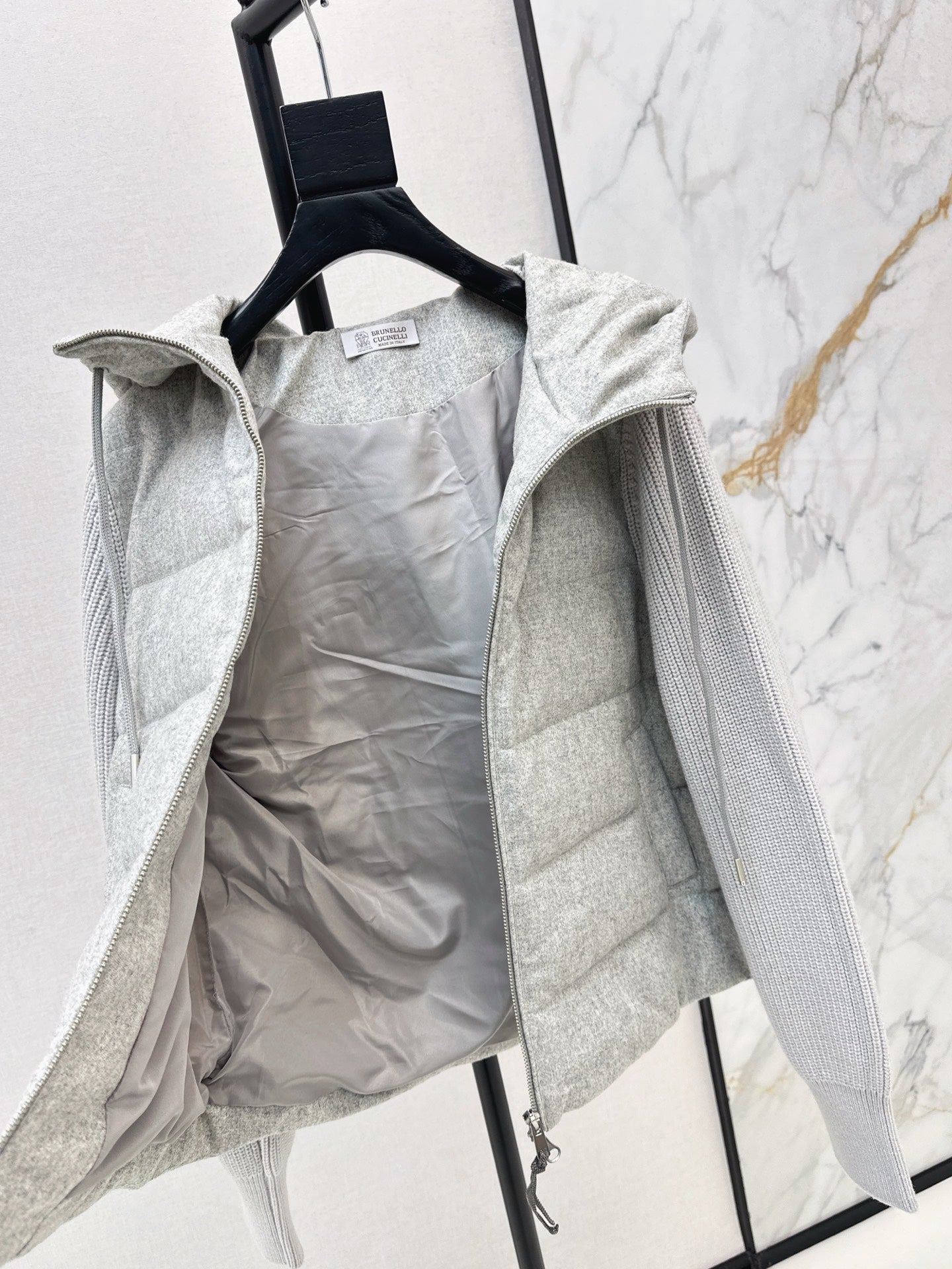 Brune NEW Hooded down jacket