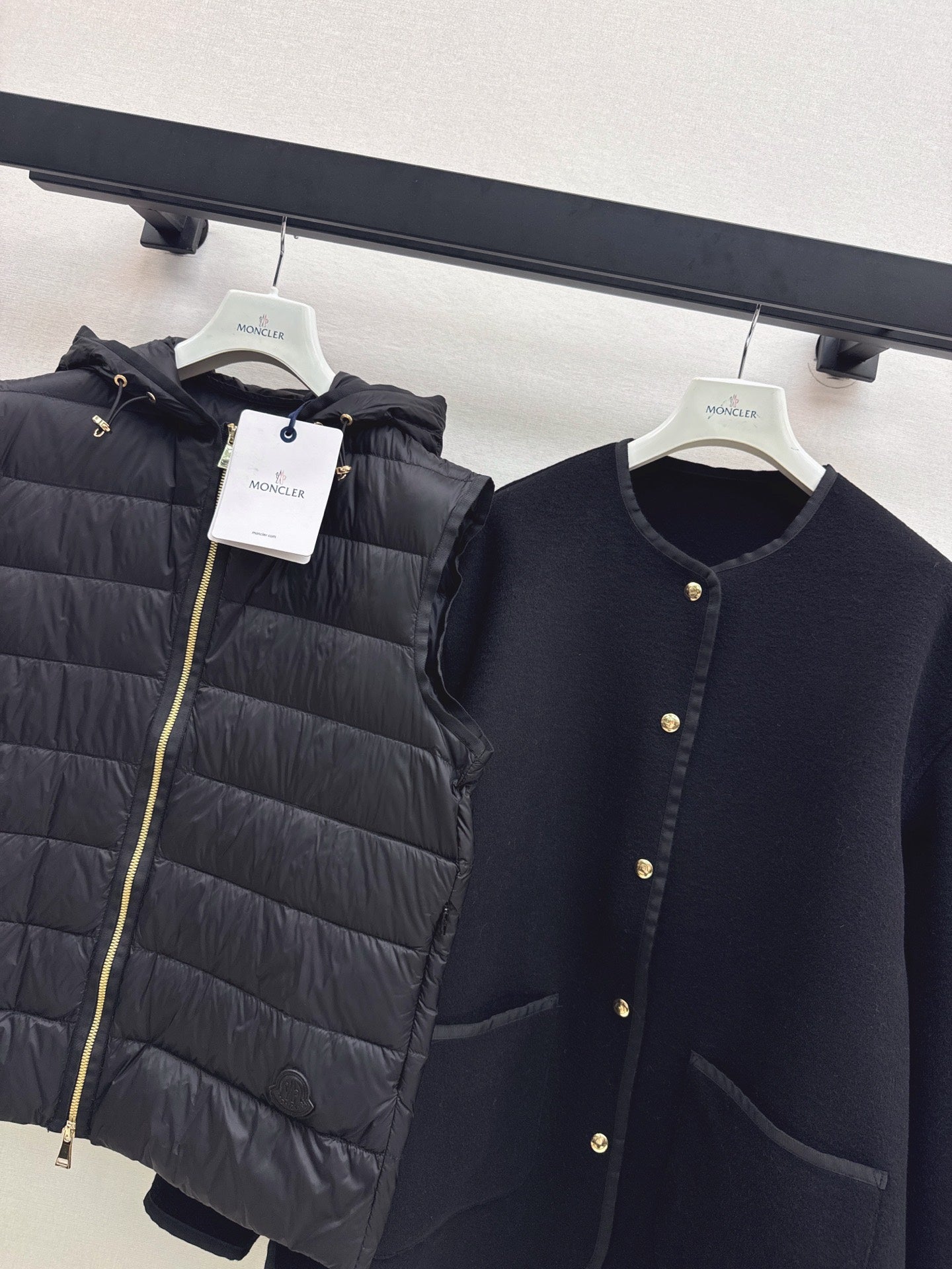 Monc NEW Two-piece coat and vest