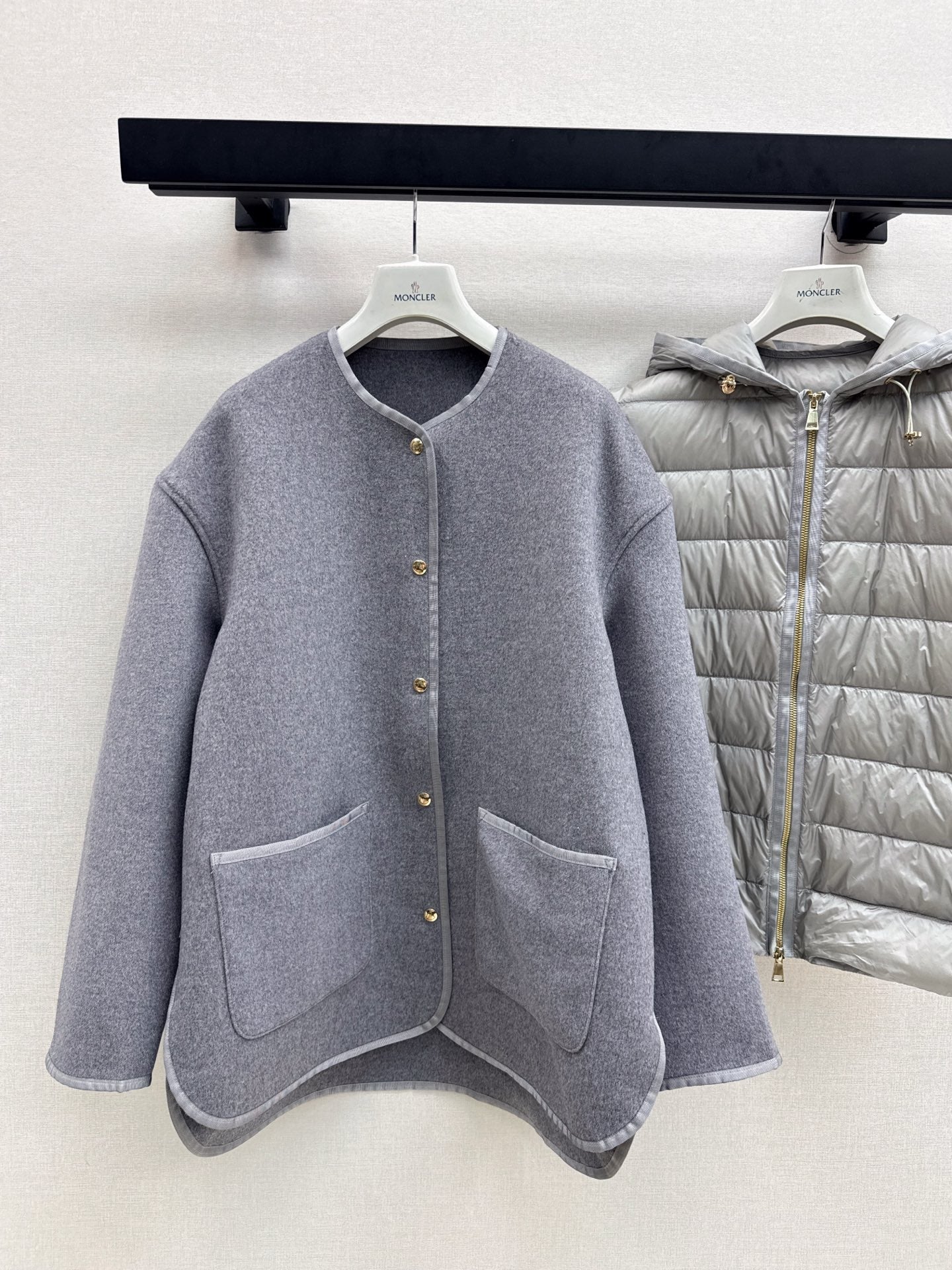 Monc NEW Two-piece coat and vest