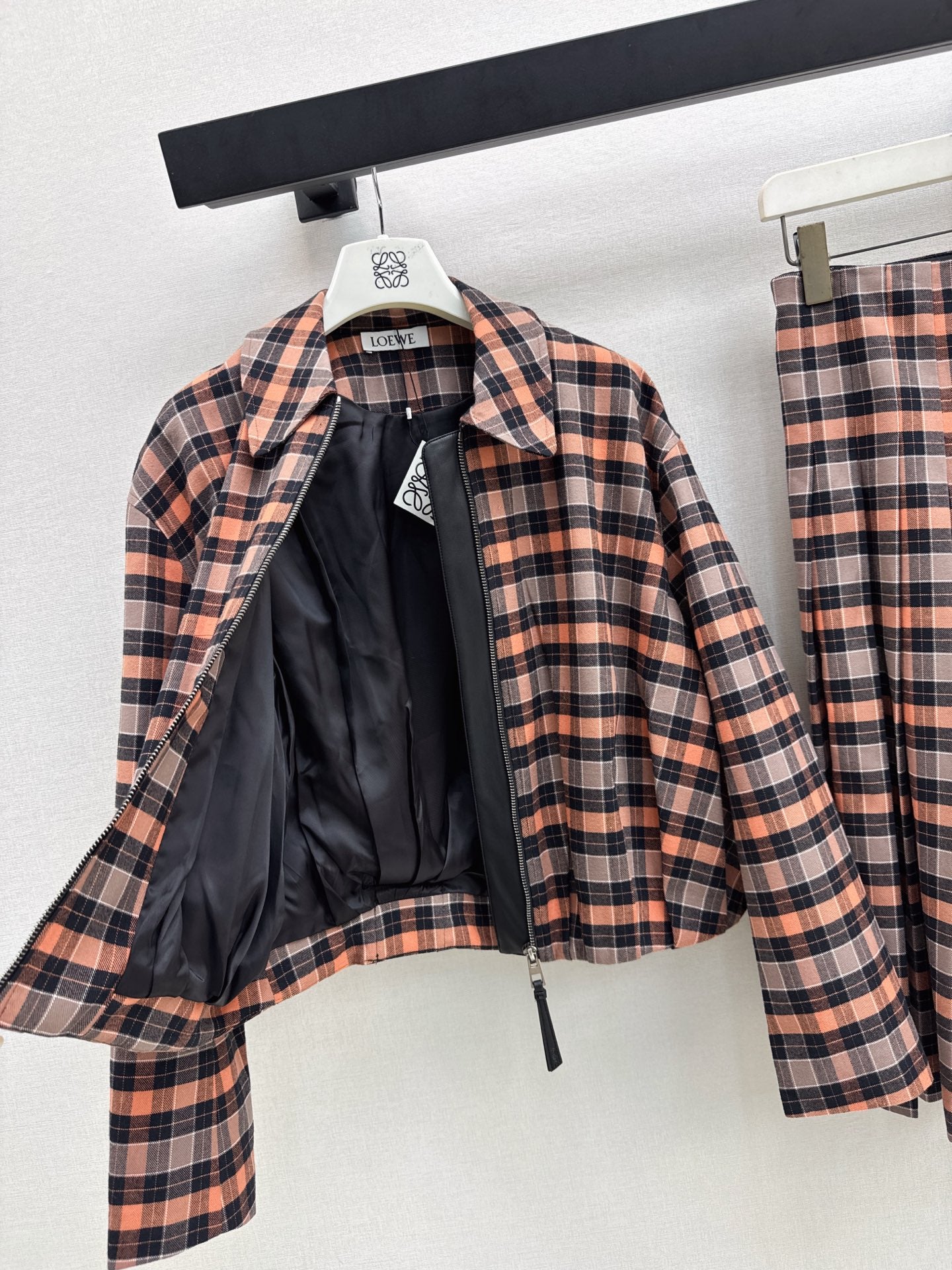 Loe NEW plaid coat
