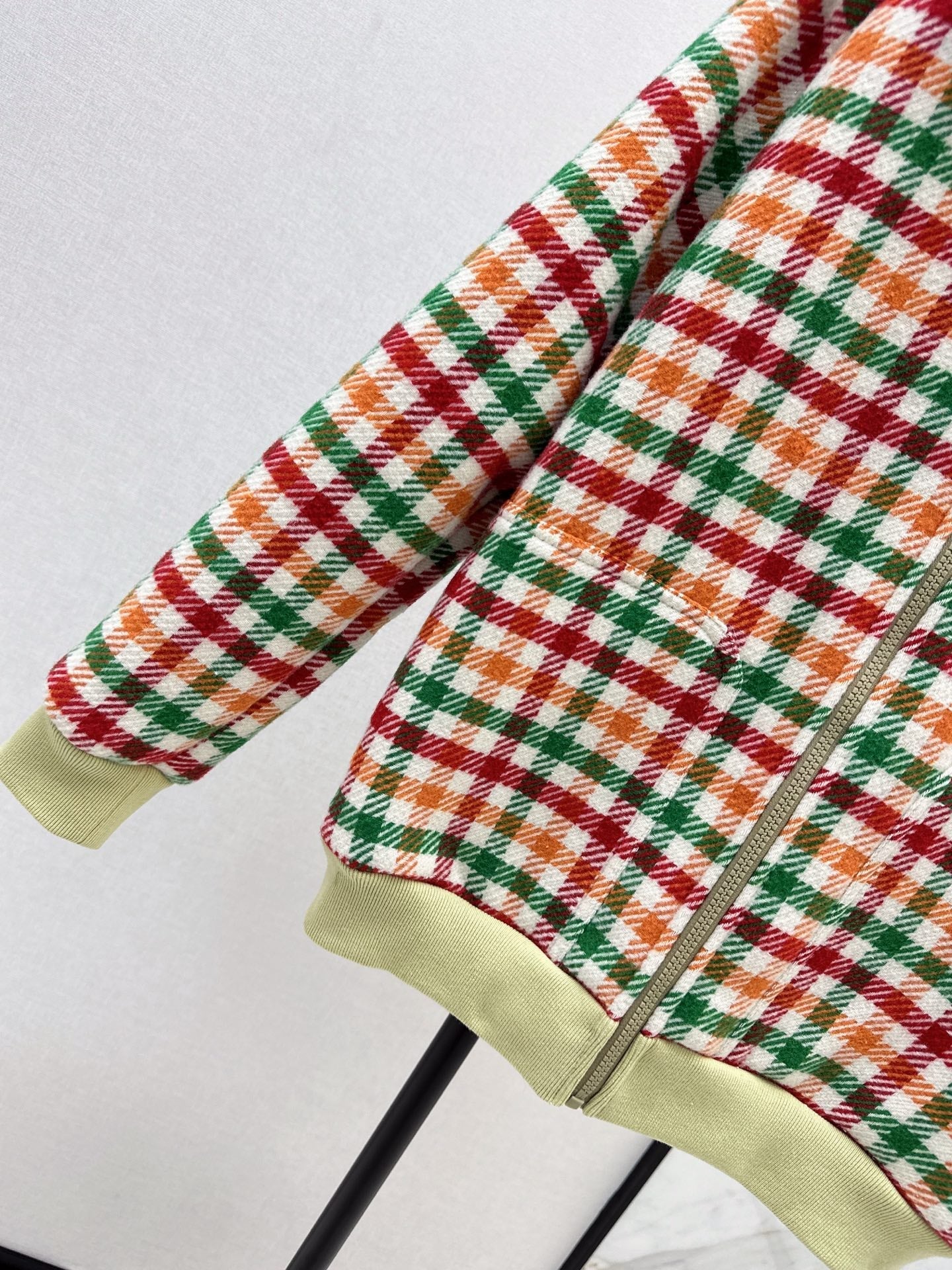 Miu NEW plaid coat