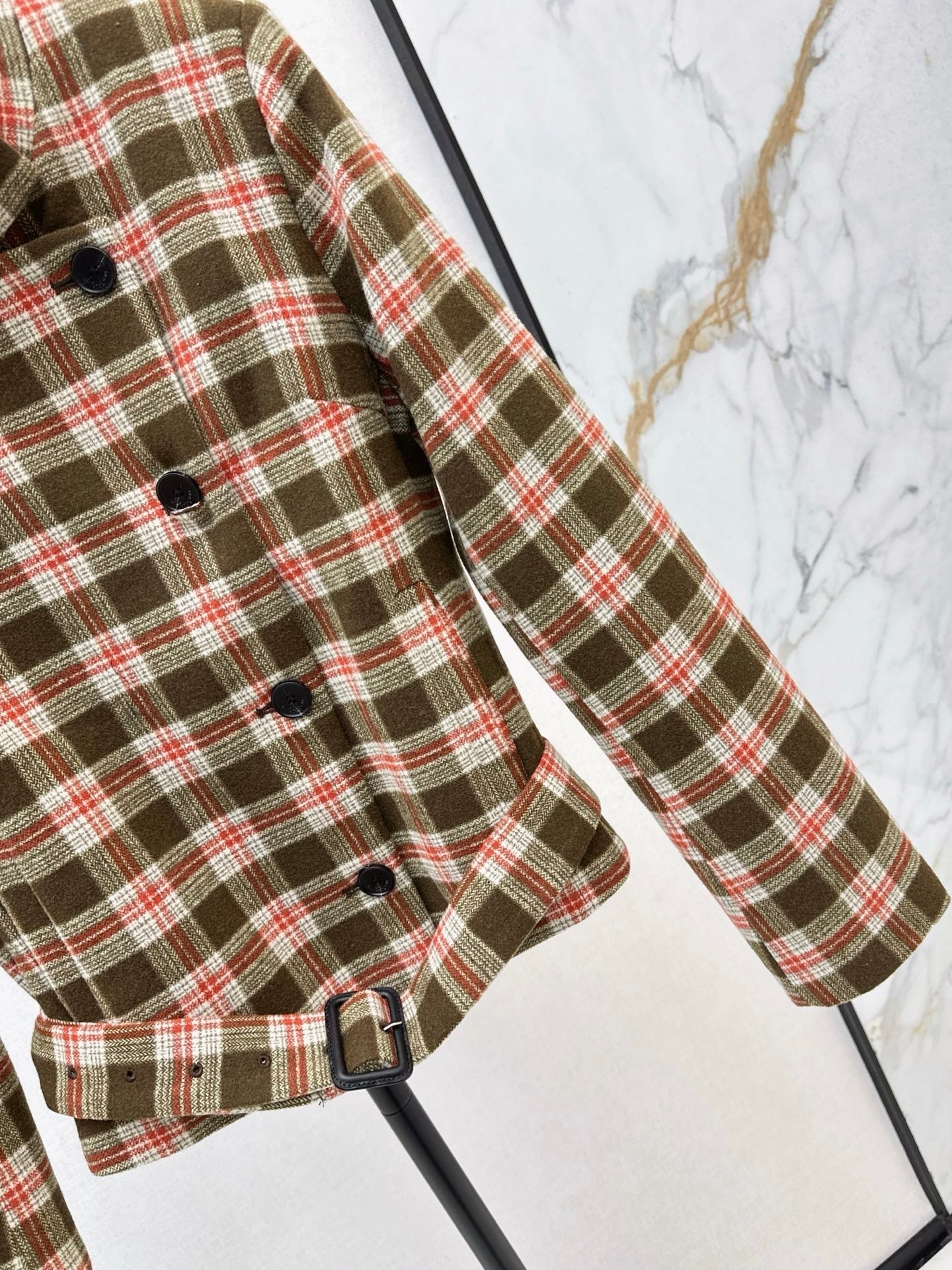 Saint NEW plaid coat