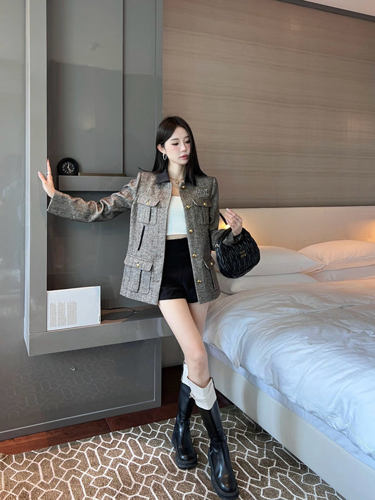 Miu NEW Herringbone jacket