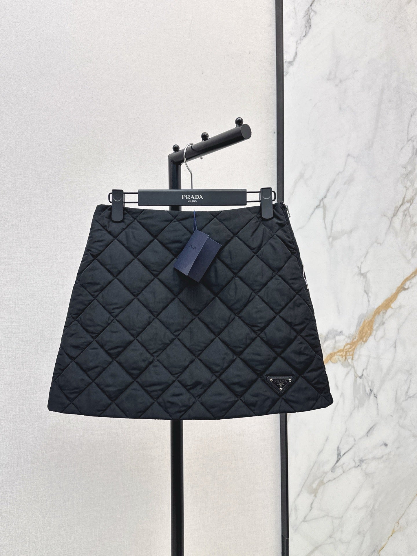 Pra NEW Diamond-patterned skirt