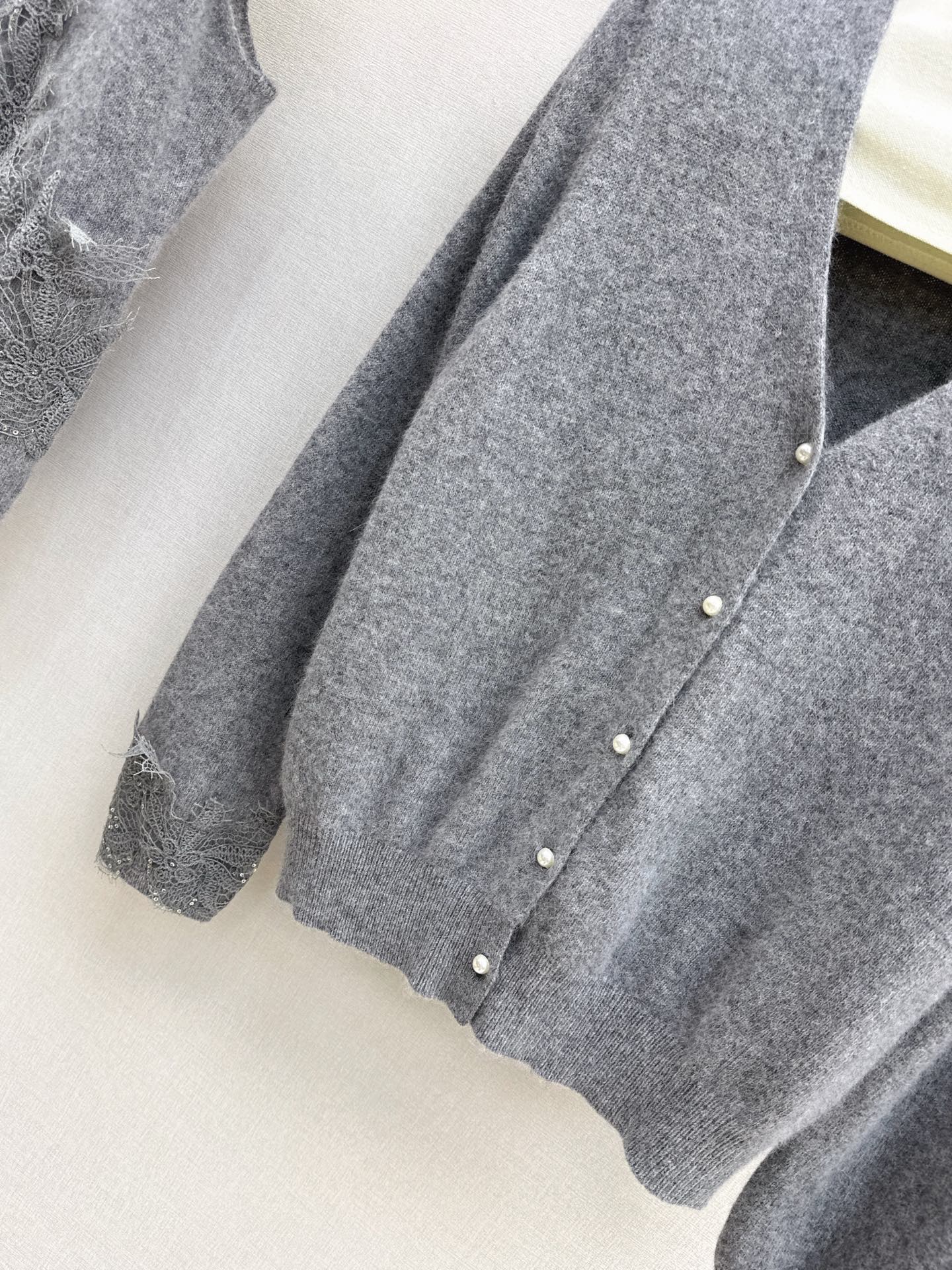 Chan NEW Lace knit suit