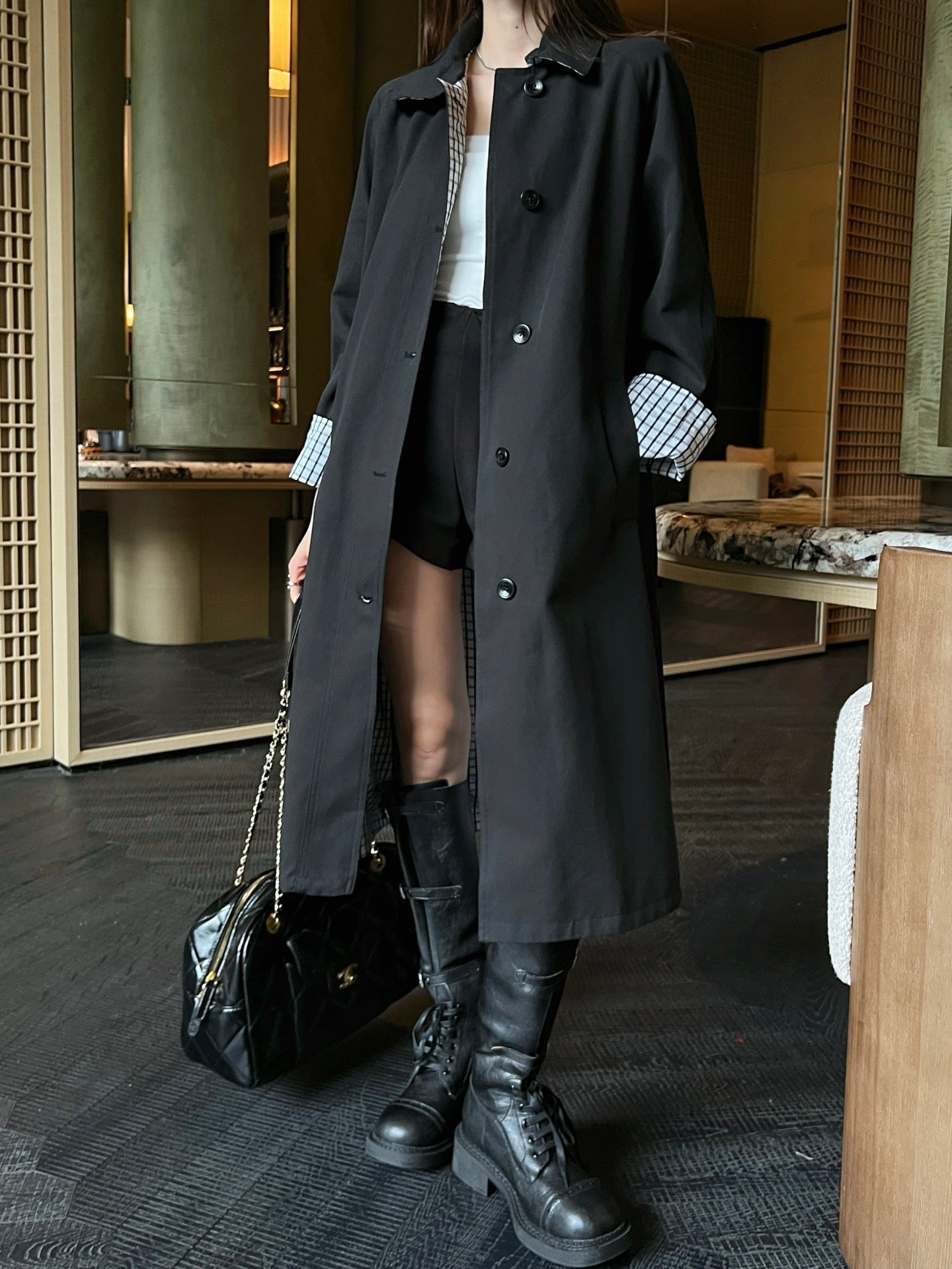 Miu NEW long trench coat