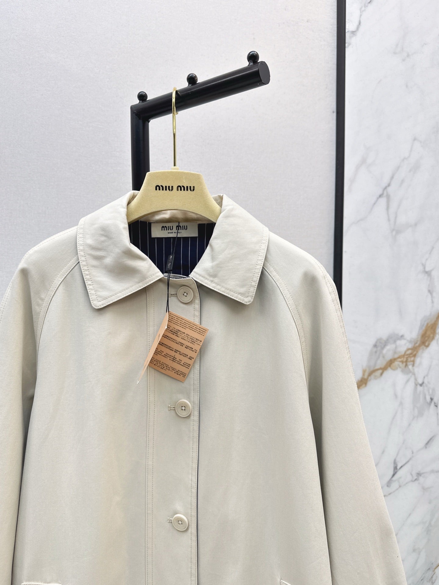 Miu NEW long trench coat