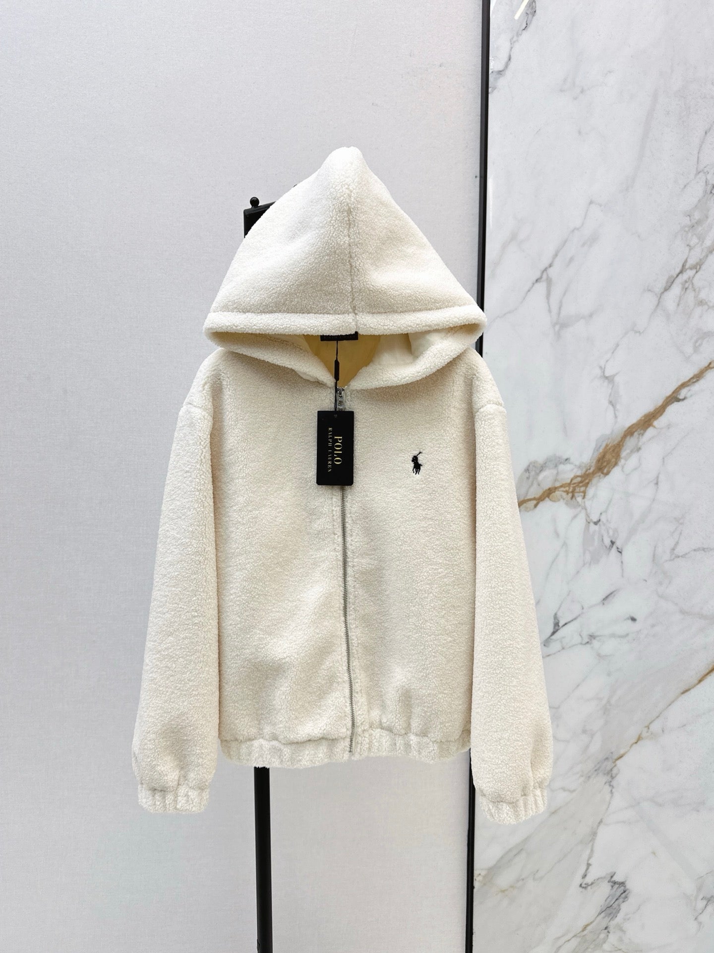 Ra1 NEW Hooded plush jacket