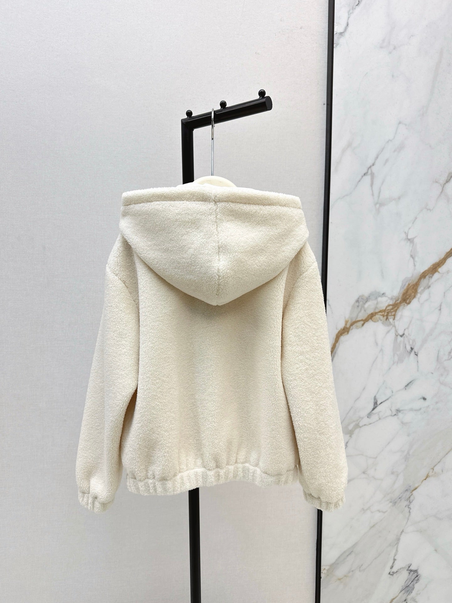 Ra1 NEW Hooded plush jacket