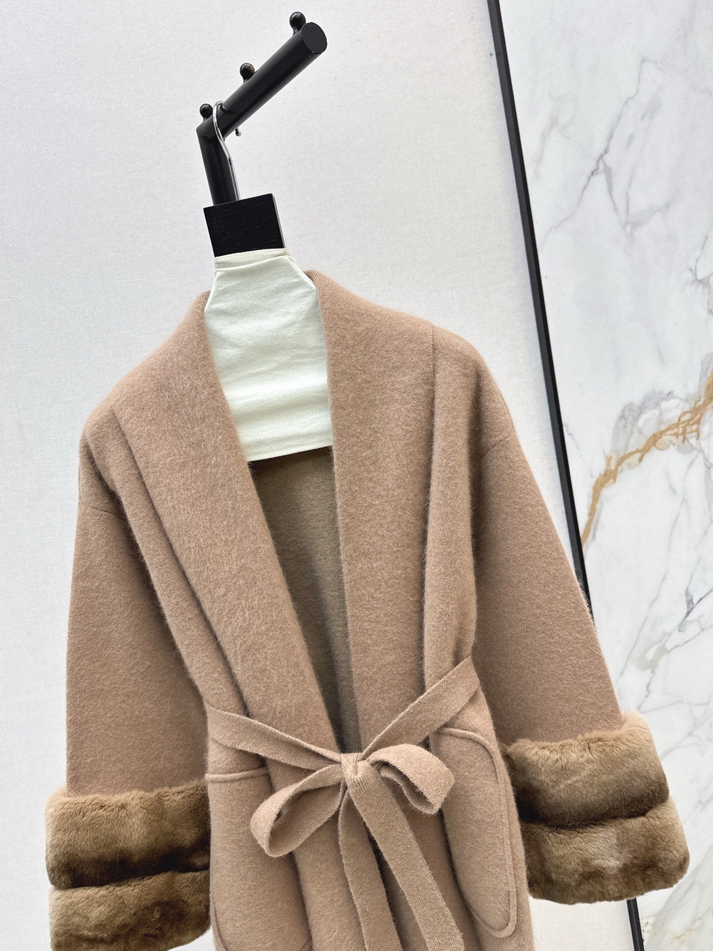 Fend NEW rabbit fur coat