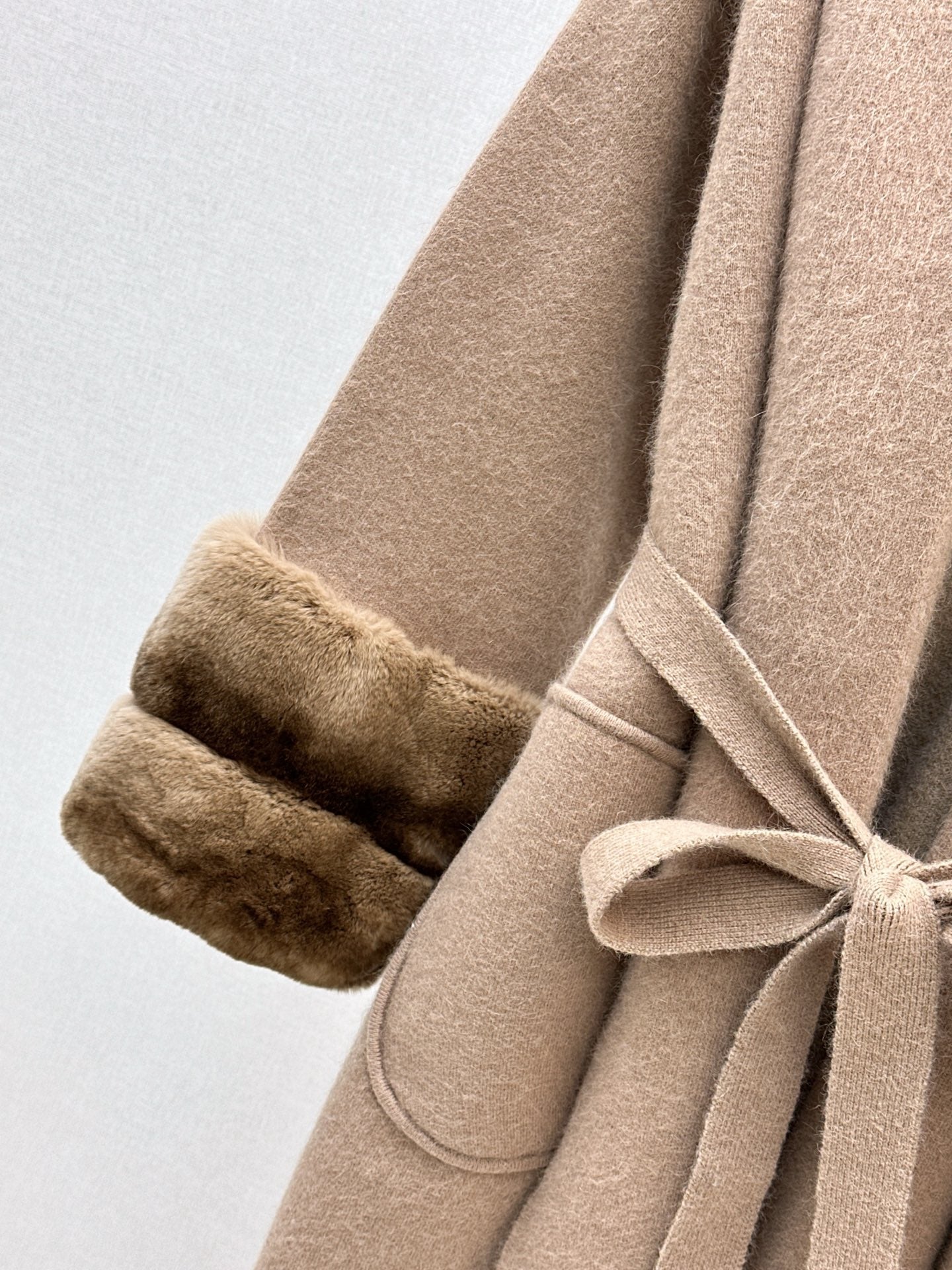 Fend NEW rabbit fur coat