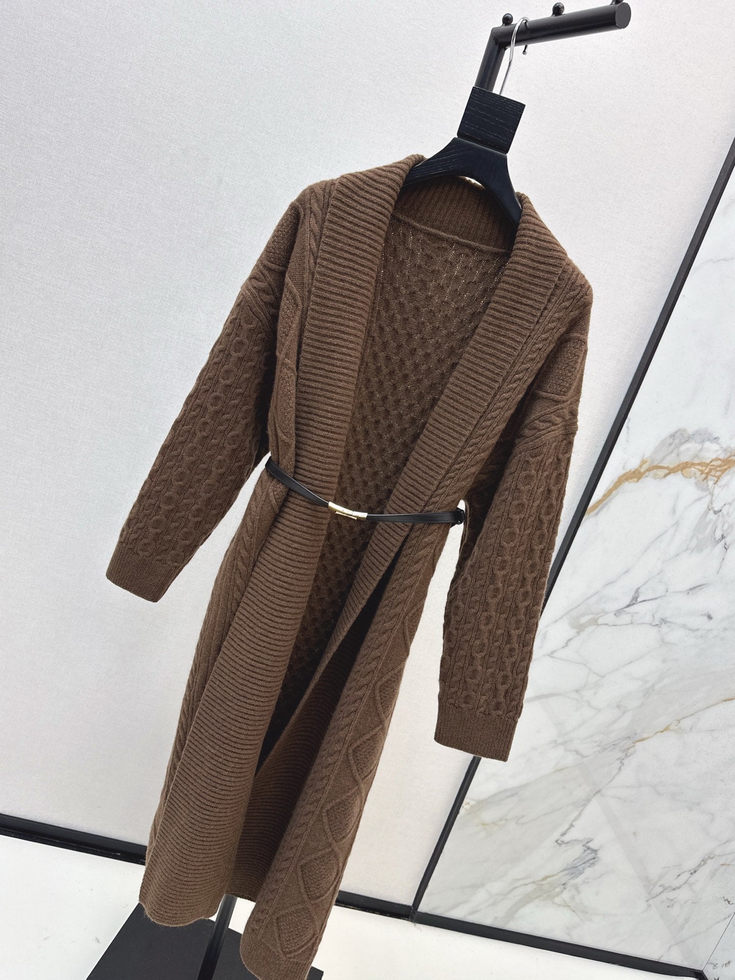 Herm NEW knitted long coat